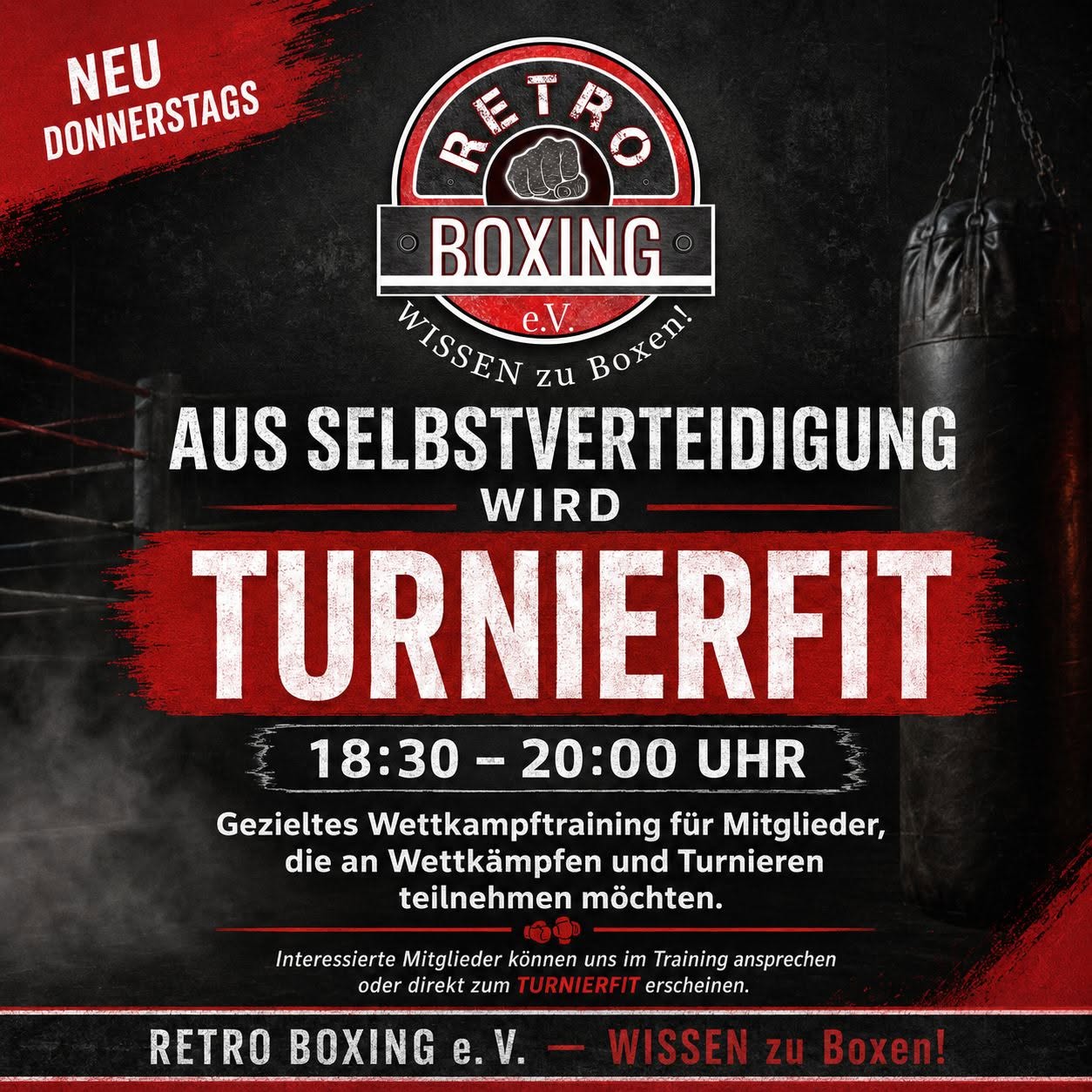 Aus Selbstverteidigung wird TURNIERFIT
