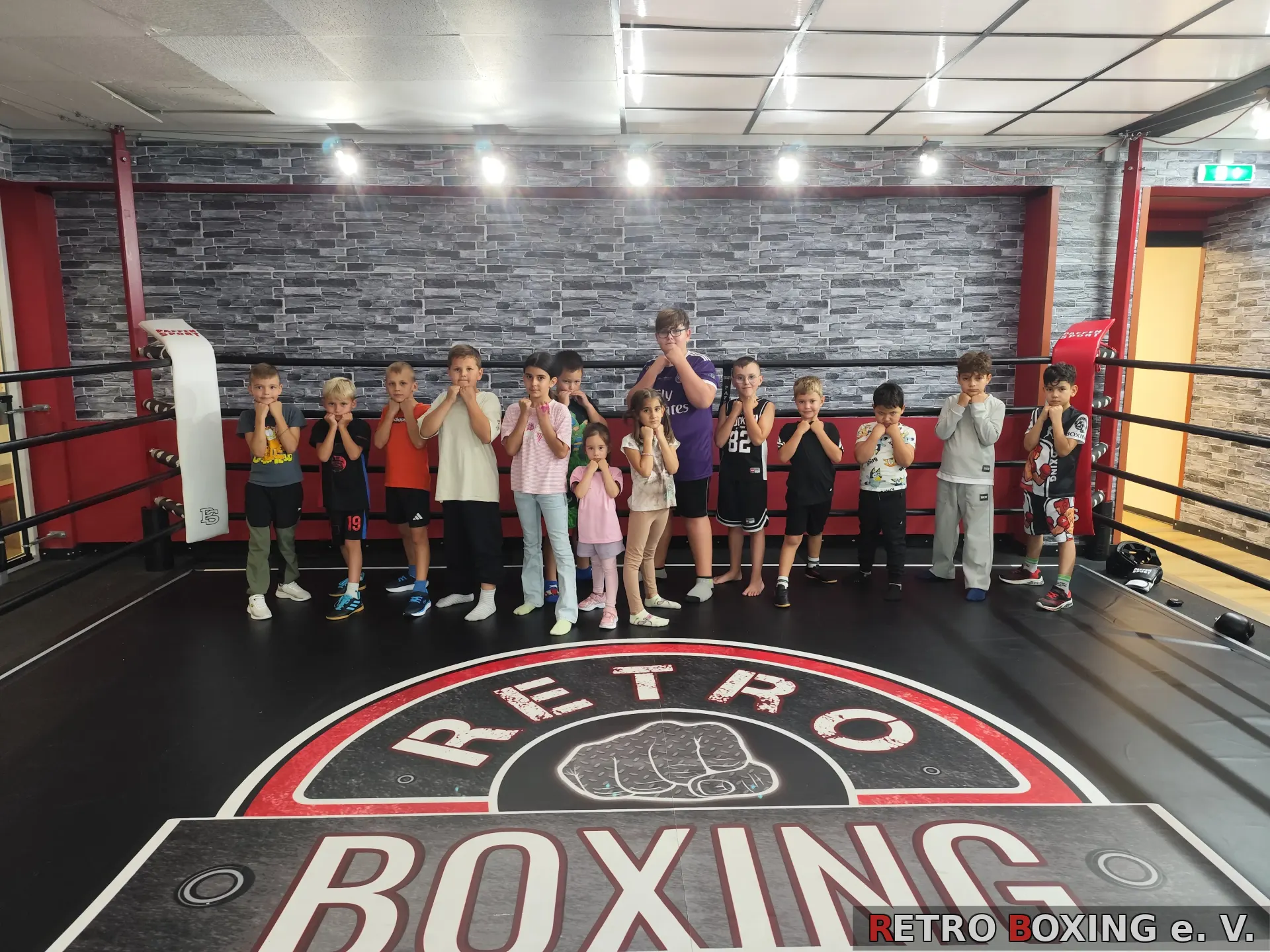Kinderboxen bei RETRO BOXING e. V. in Wissen