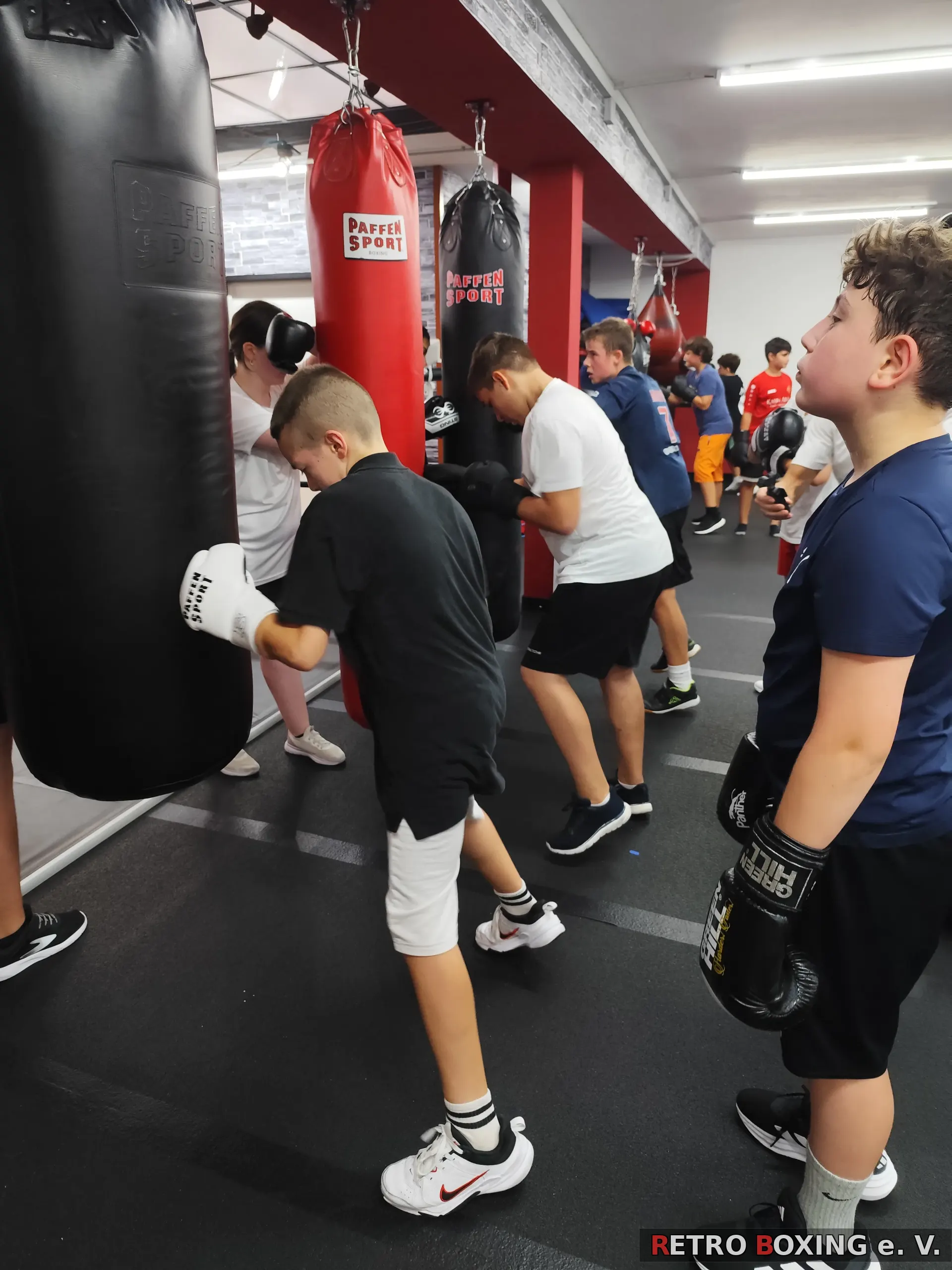 Jugendboxen bei RETRO BOXING e. V. in Wissen