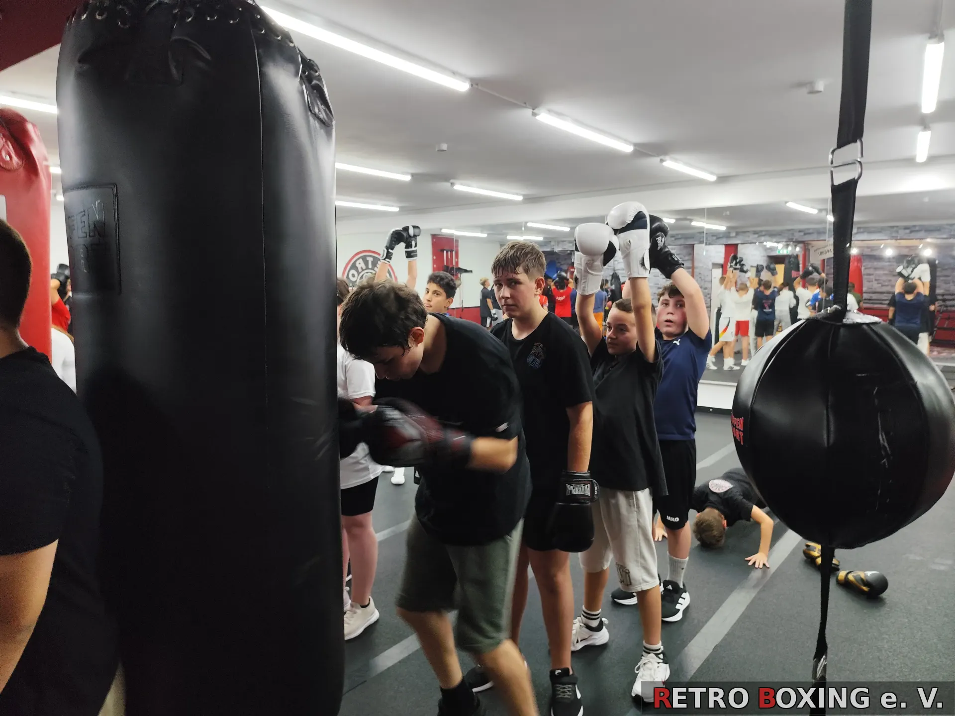 Jugendboxen bei RETRO BOXING e. V. in Wissen