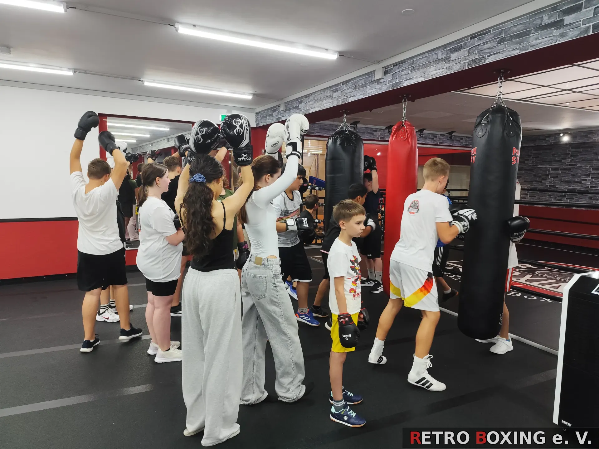 Jugendboxen bei RETRO BOXING e. V. in Wissen