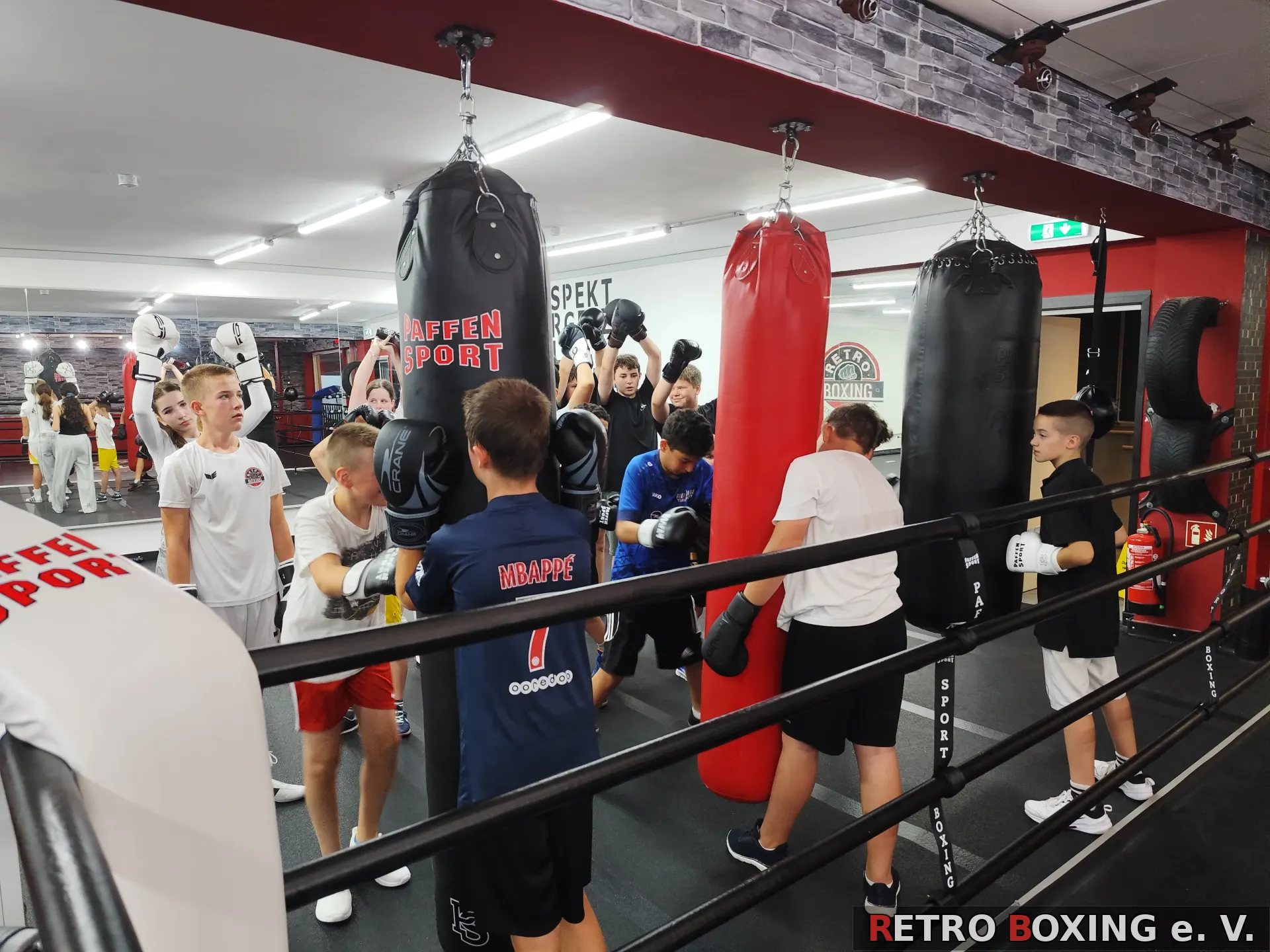 Jugendboxen bei RETRO BOXING e. V. in Wissen