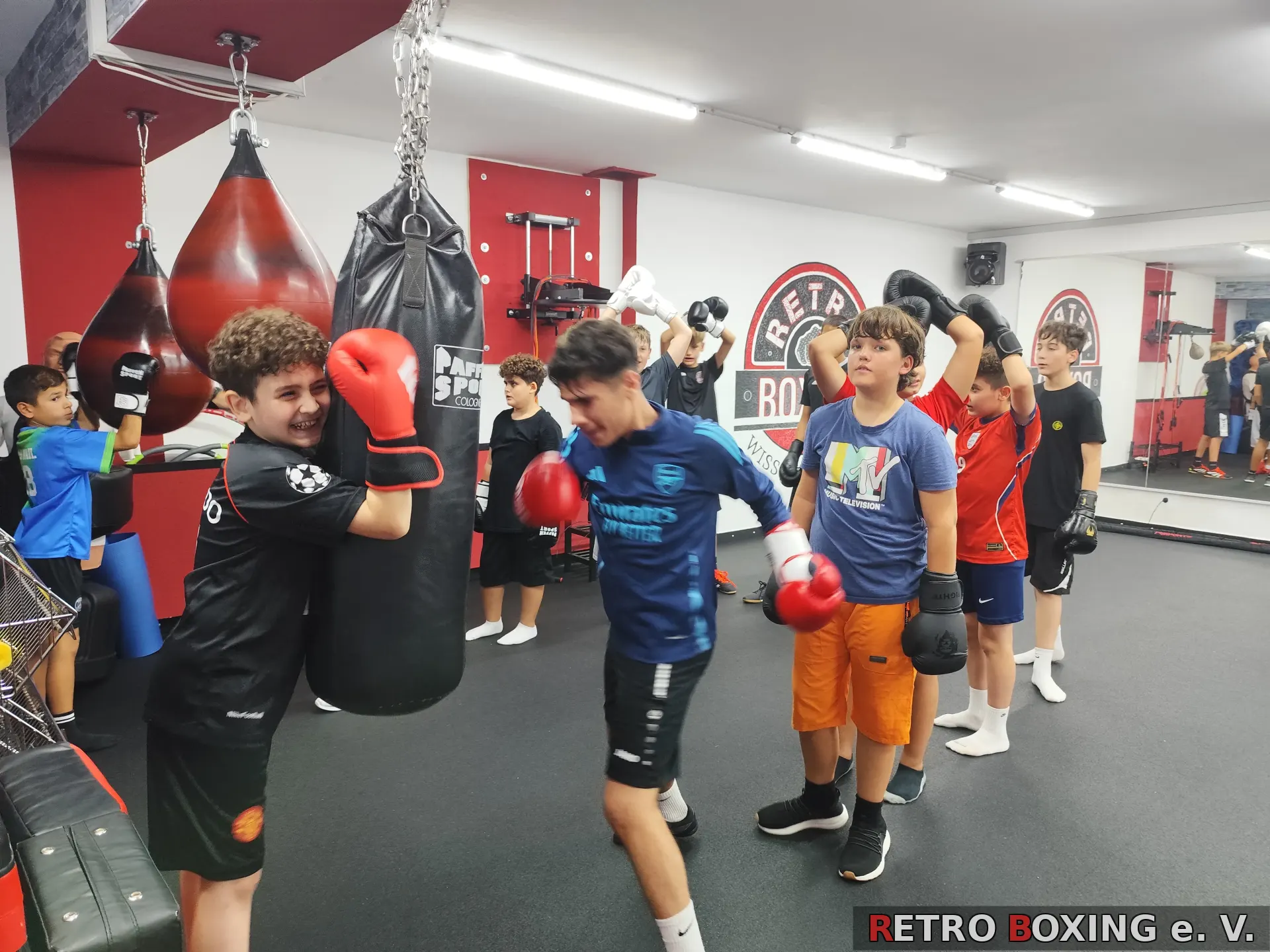 Jugendboxen bei RETRO BOXING e. V. in Wissen