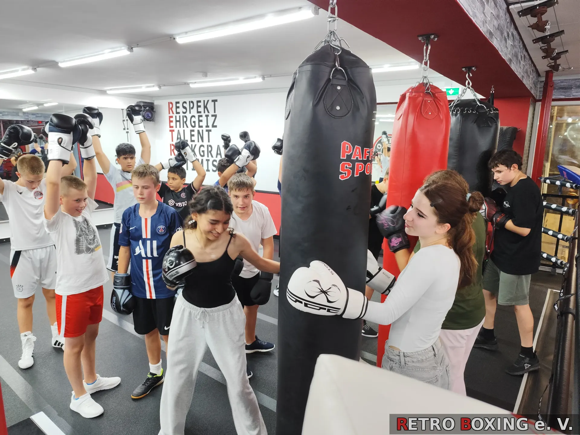 Jugendboxen bei RETRO BOXING e. V. in Wissen