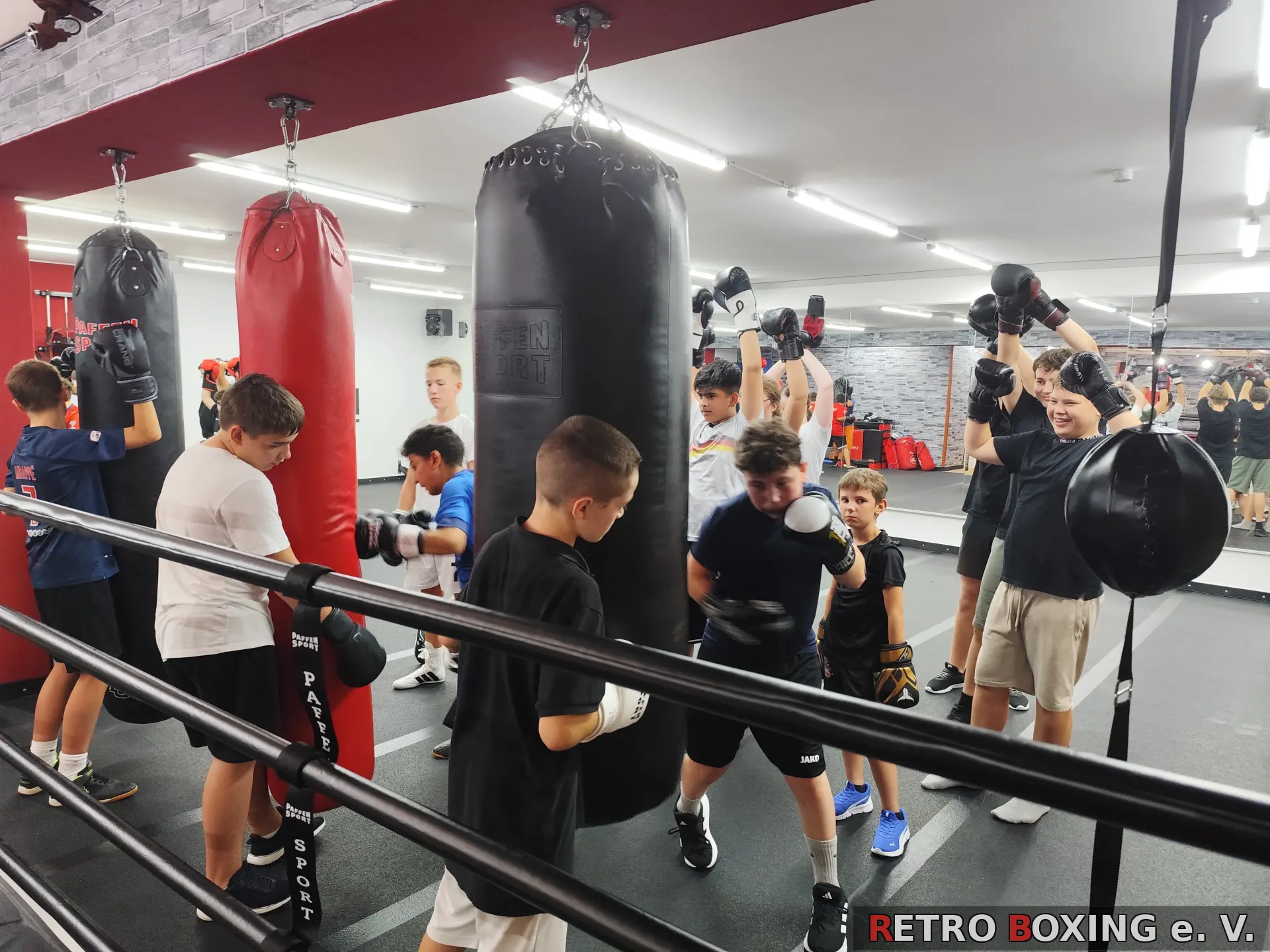 Jugendboxen bei RETRO BOXING e. V. in Wissen