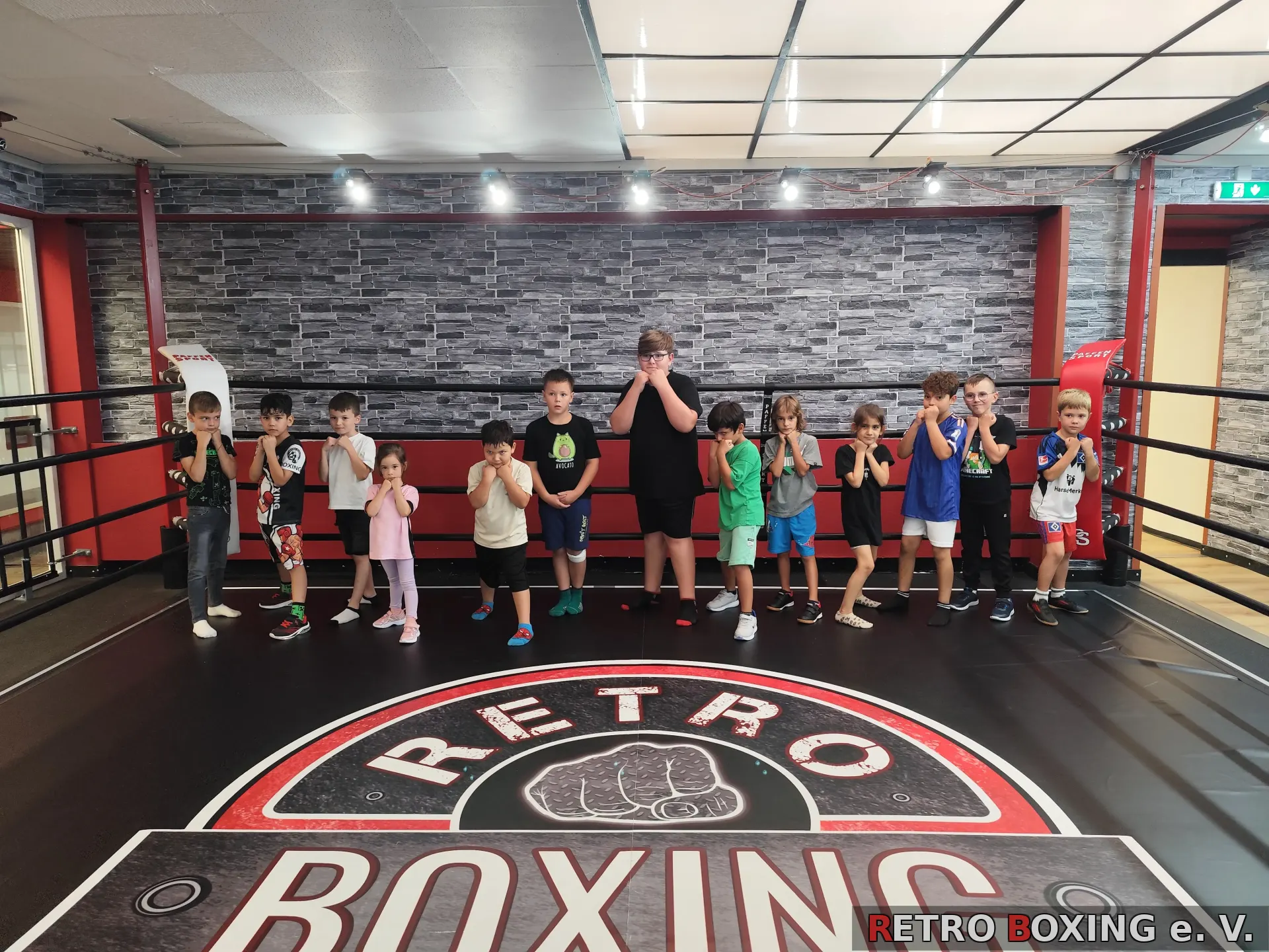 Kinderboxen bei RETRO BOXING e. V. in Wissen
