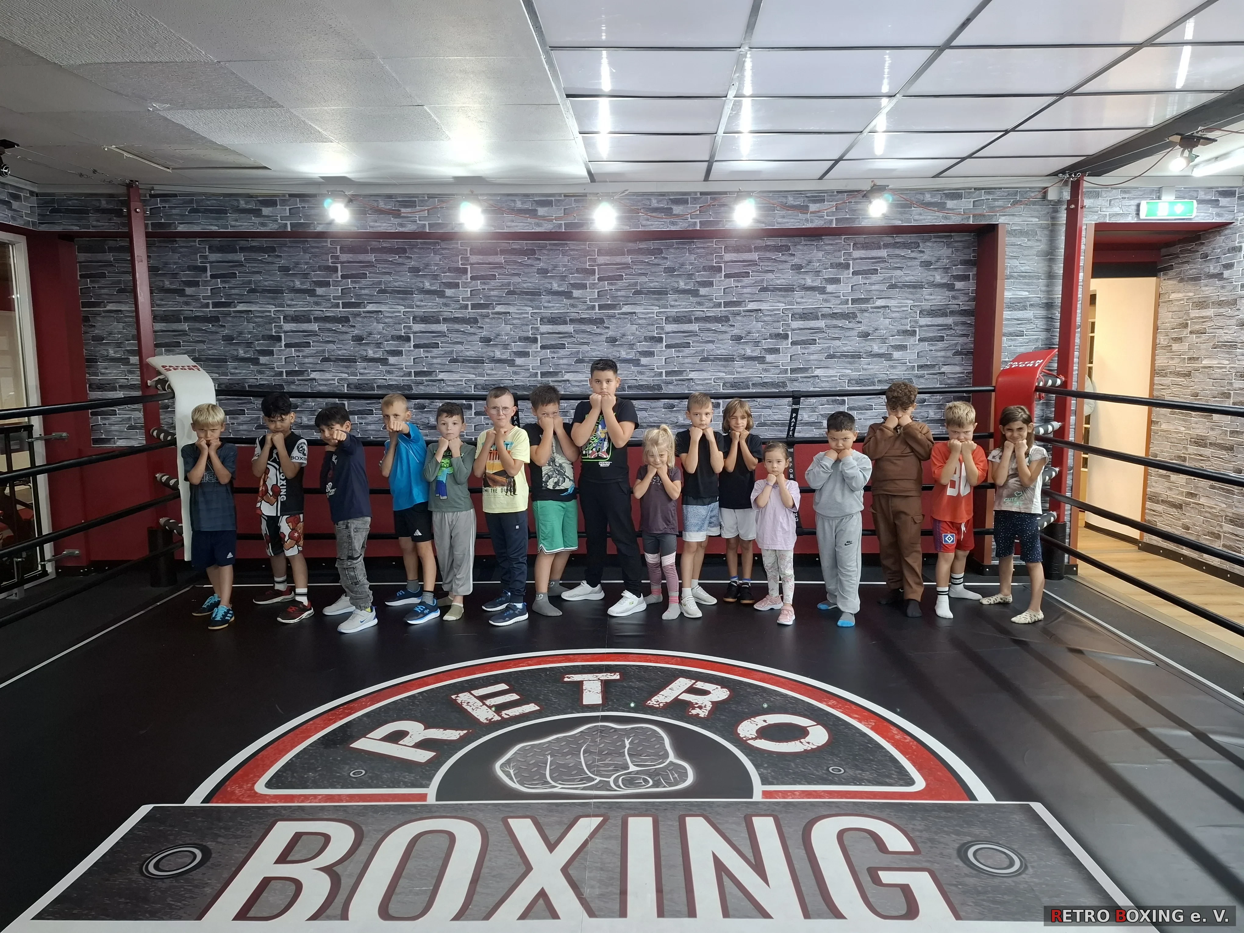 Kinderboxen bei RETRO BOXING e. V. in Wissen
