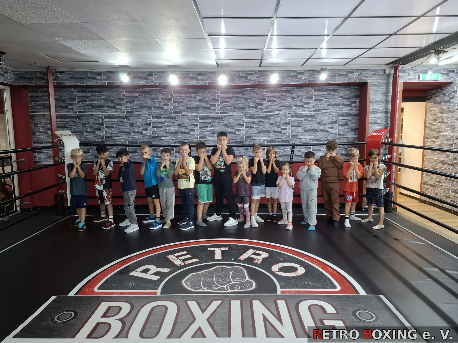 Kinderboxen bei RETRO BOXING e. V. in Wissen