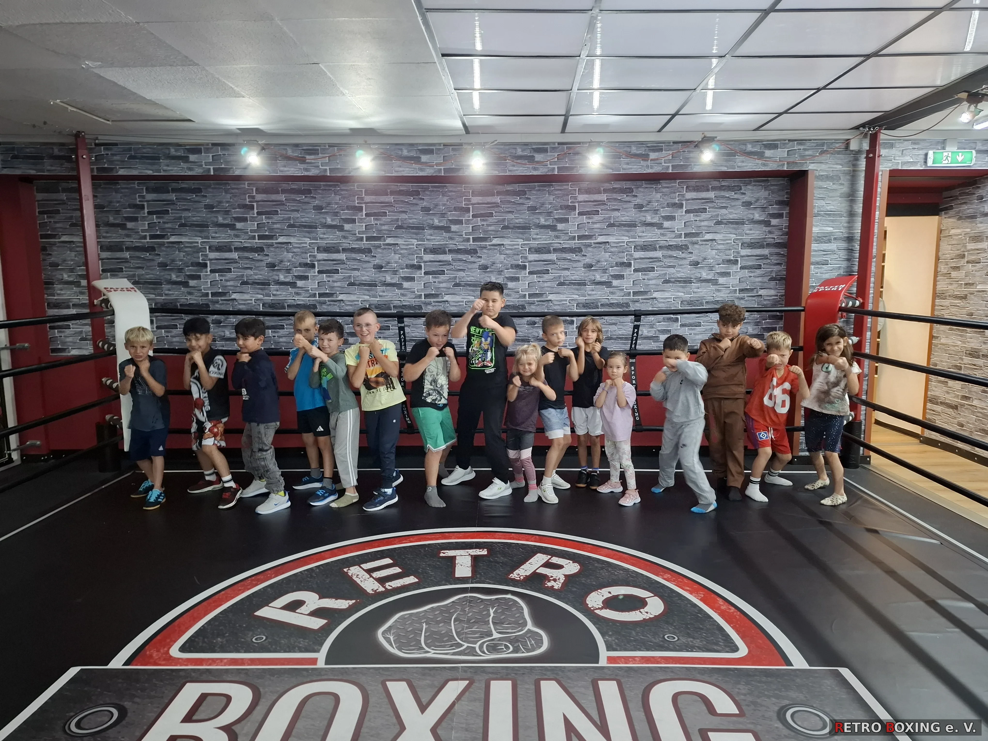 Kinderboxen bei RETRO BOXING e. V. in Wissen