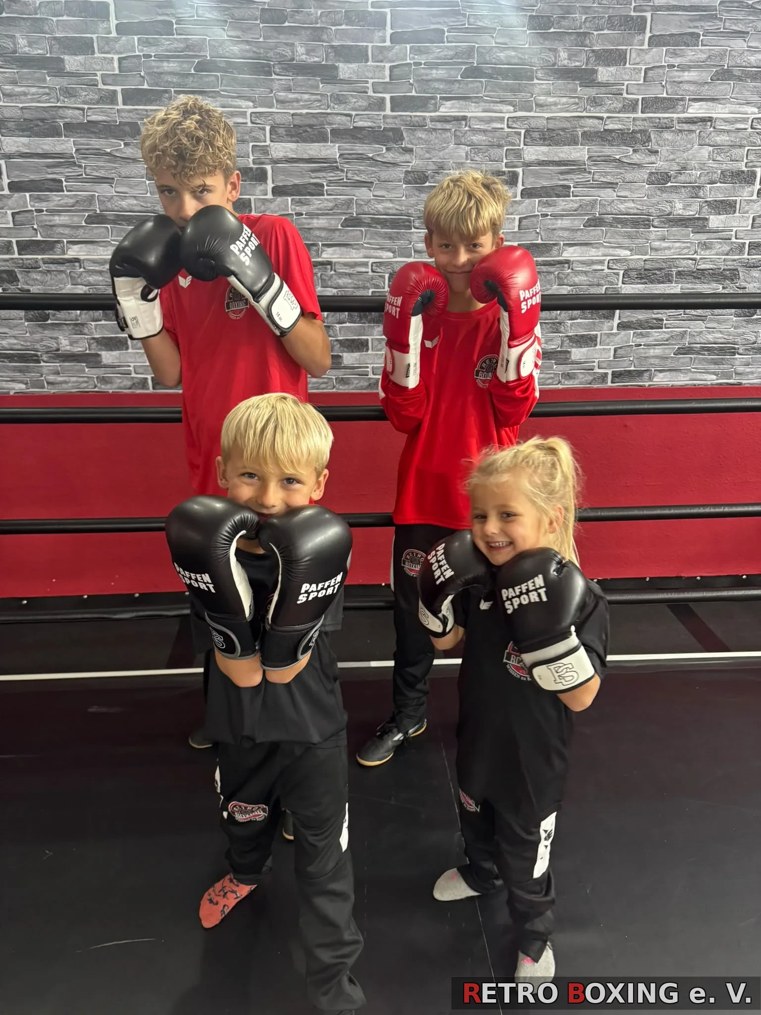 Vier Geschwister - eine Leidenschaft bei RETRO BOXING e. V. in Wissen