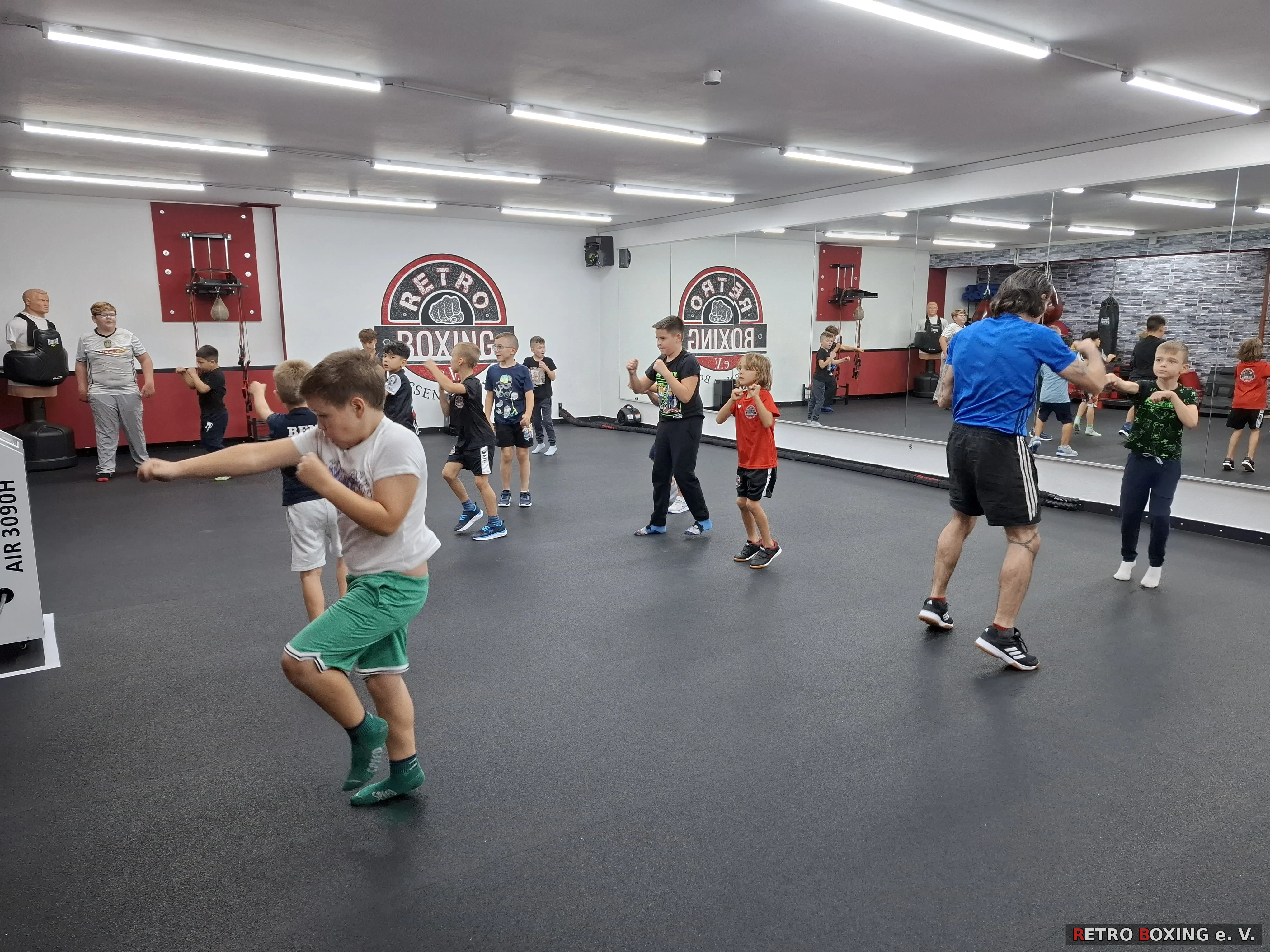 Kinderboxen bei RETRO BOXING e. V. in Wissen