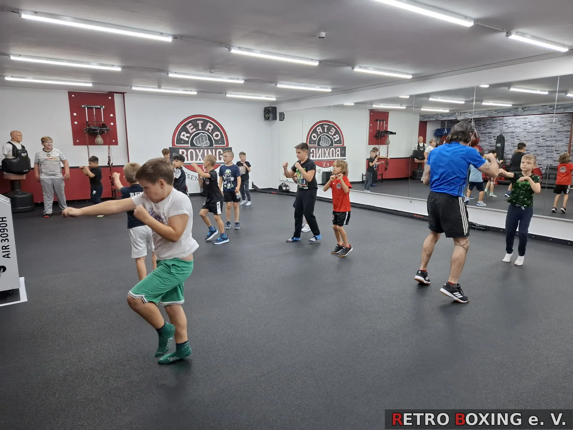 Kinderboxen bei RETRO BOXING e. V. in Wissen
