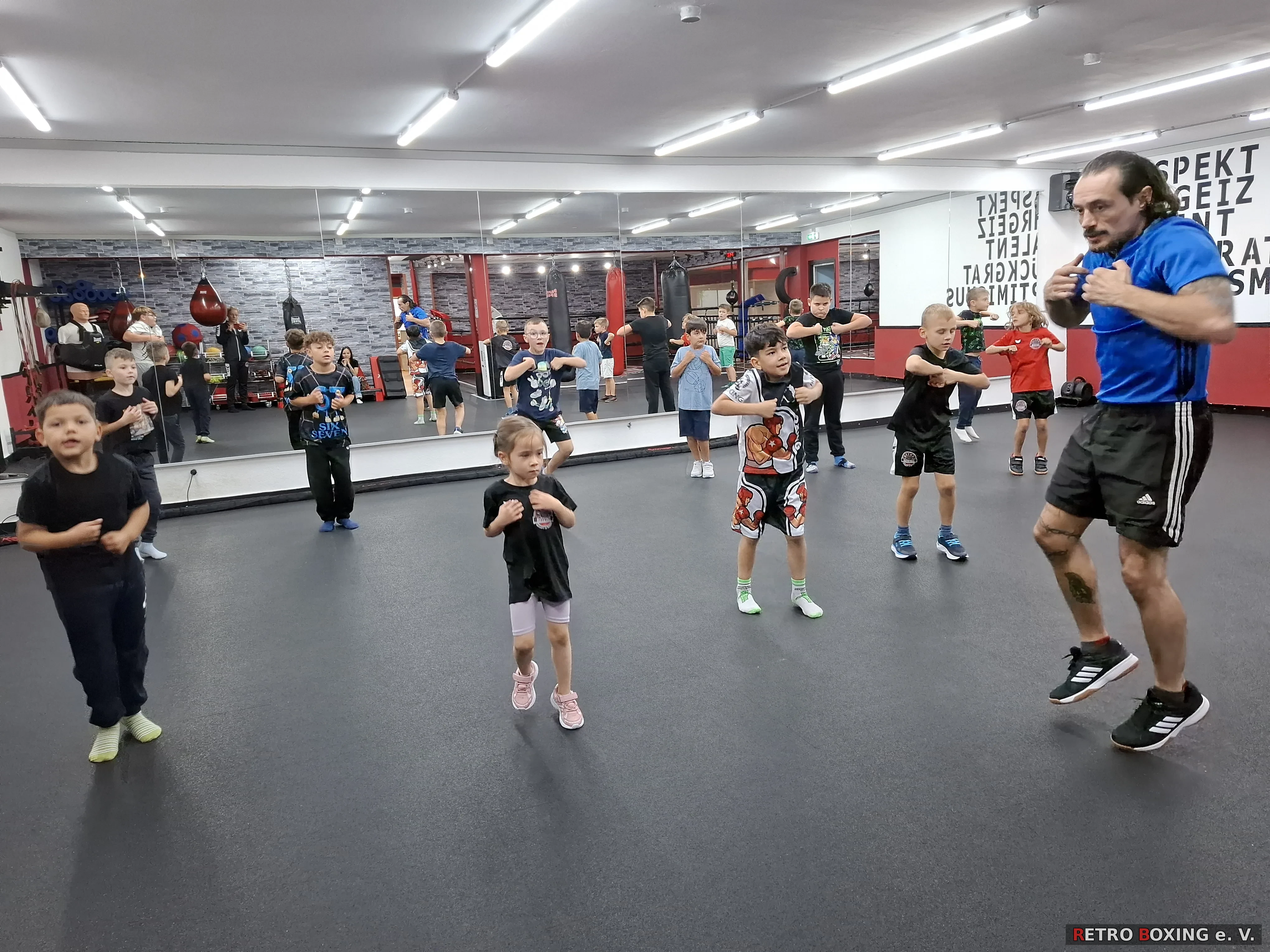 Kinderboxen bei RETRO BOXING e. V. in Wissen