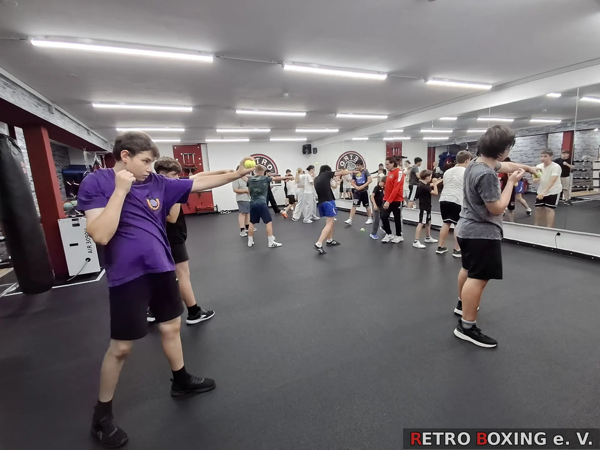 Jugendboxen bei RETRO BOXING e. V. in Wissen