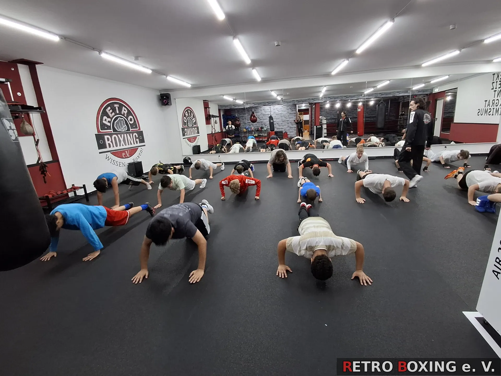 Jugendboxen bei RETRO BOXING e. V. in Wissen