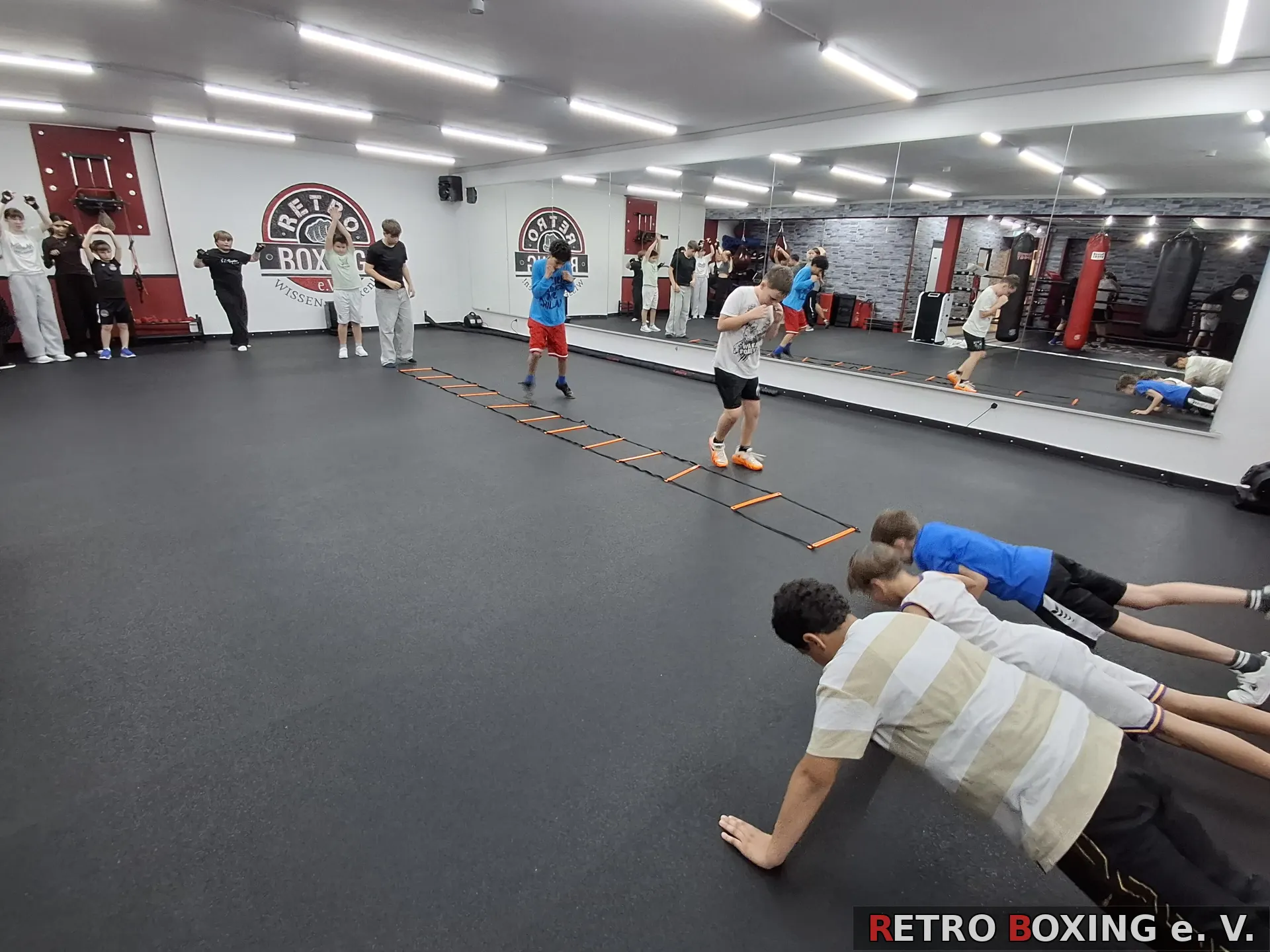 Jugendboxen bei RETRO BOXING e. V. in Wissen