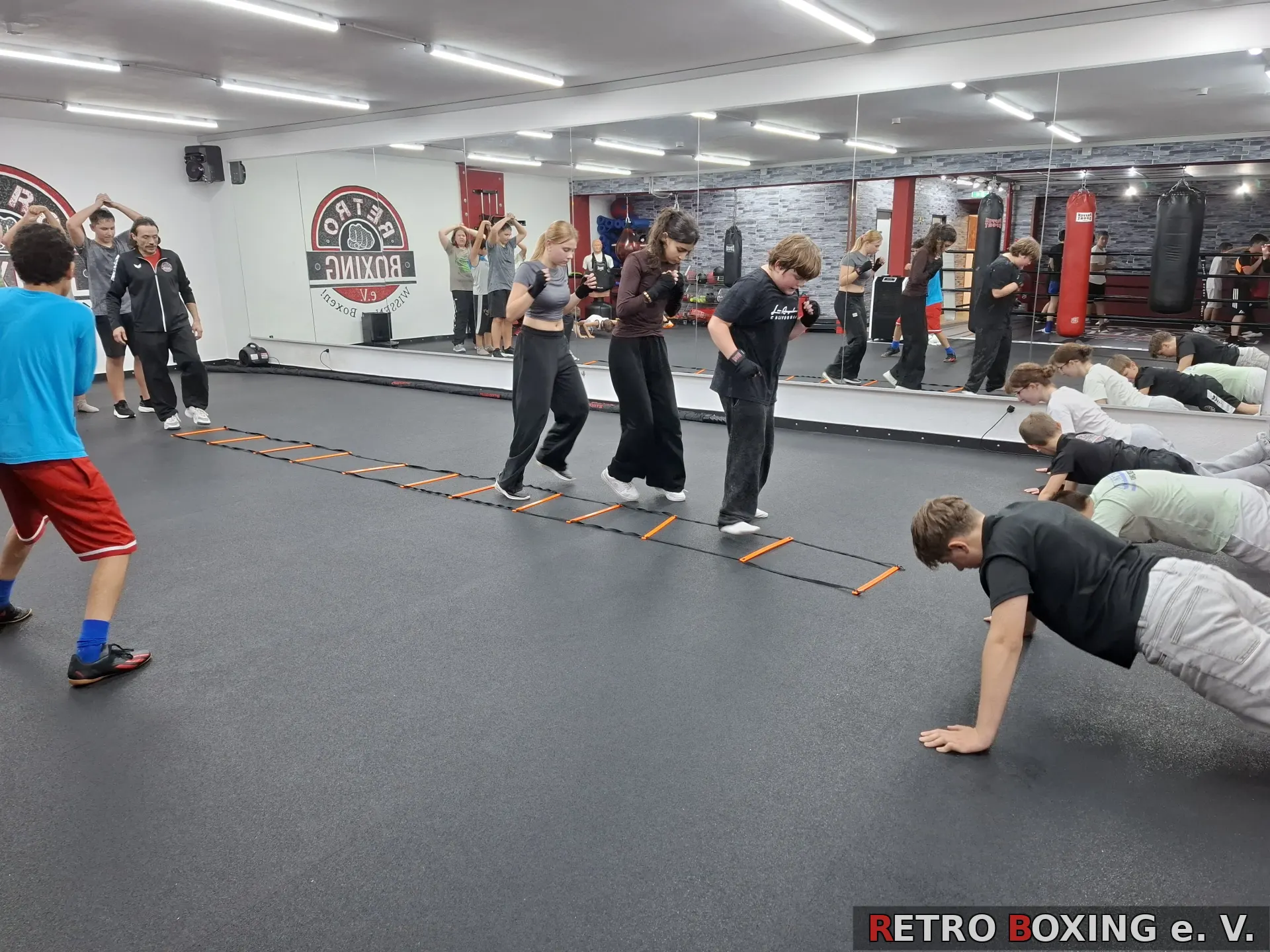 Jugendboxen bei RETRO BOXING e. V. in Wissen
