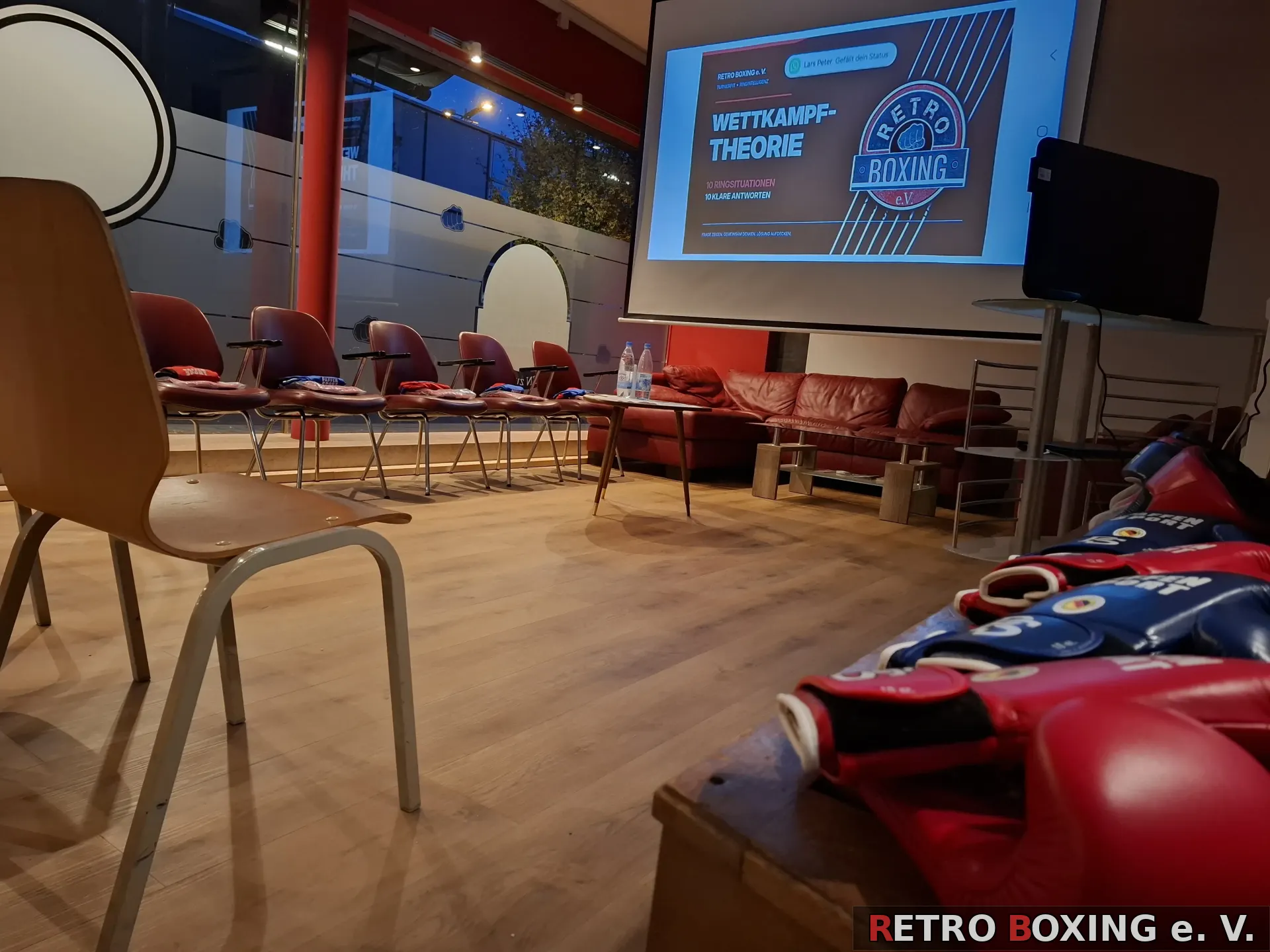 Theorieunterricht bei RETRO BOXING e. V. in Wissen