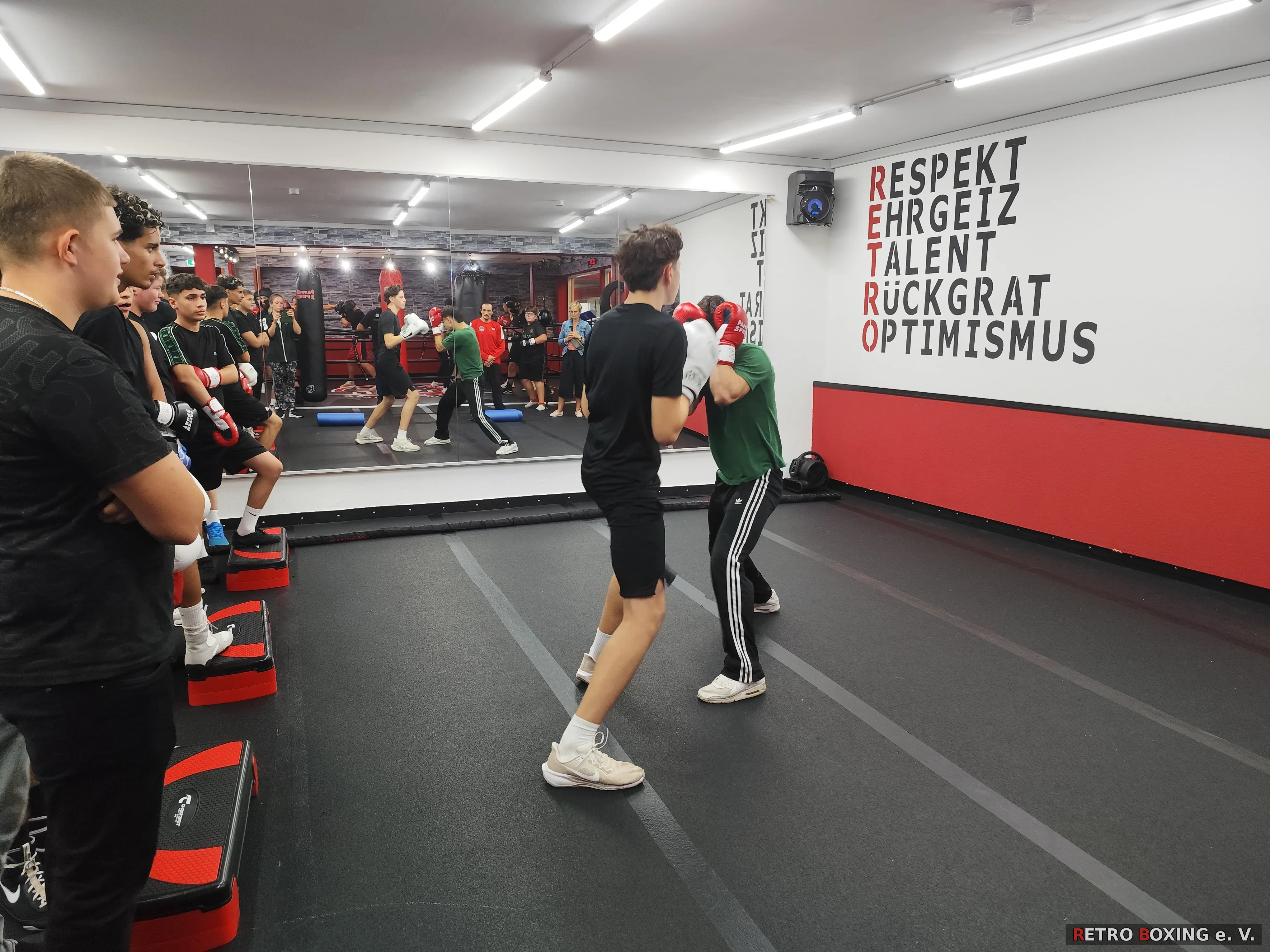 Sparringstag bei RETRO BOXING e. V. in Wissen