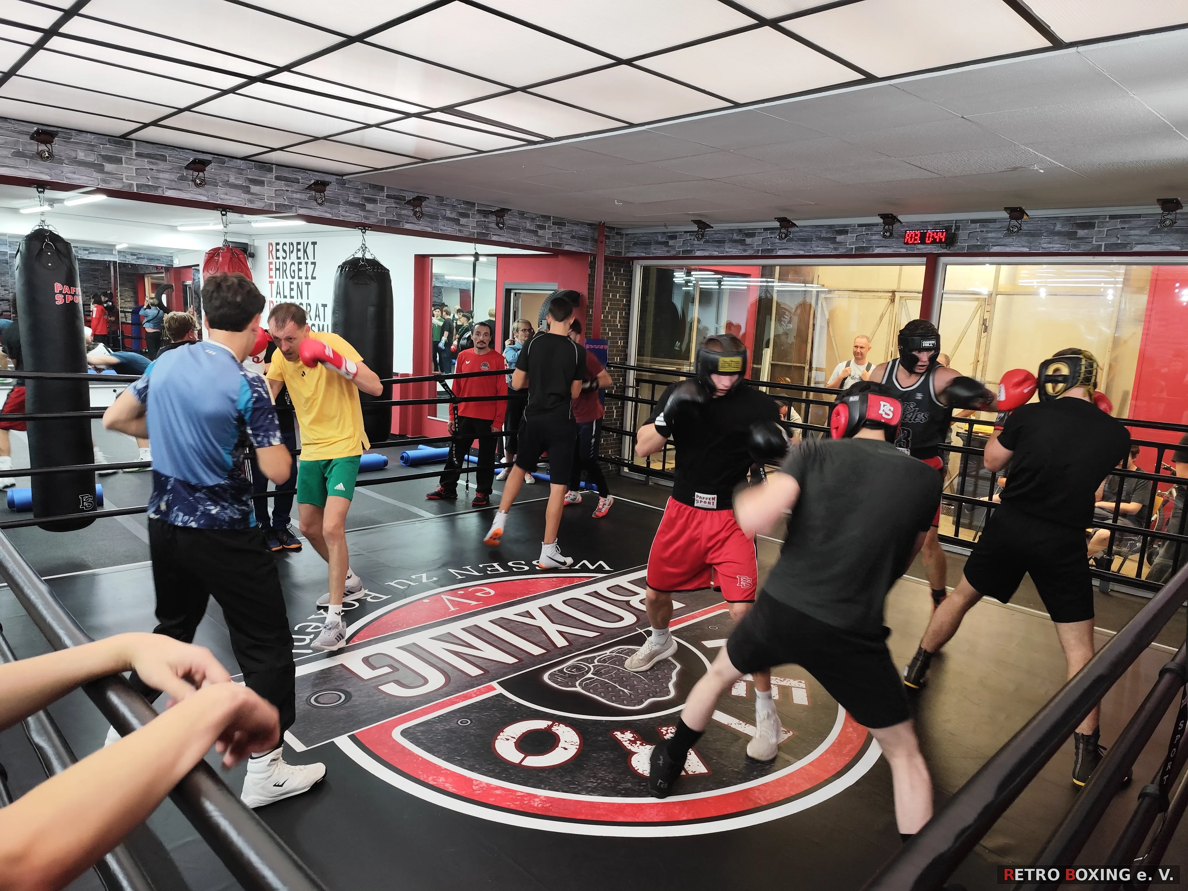 Sparringstag bei RETRO BOXING e. V. in Wissen