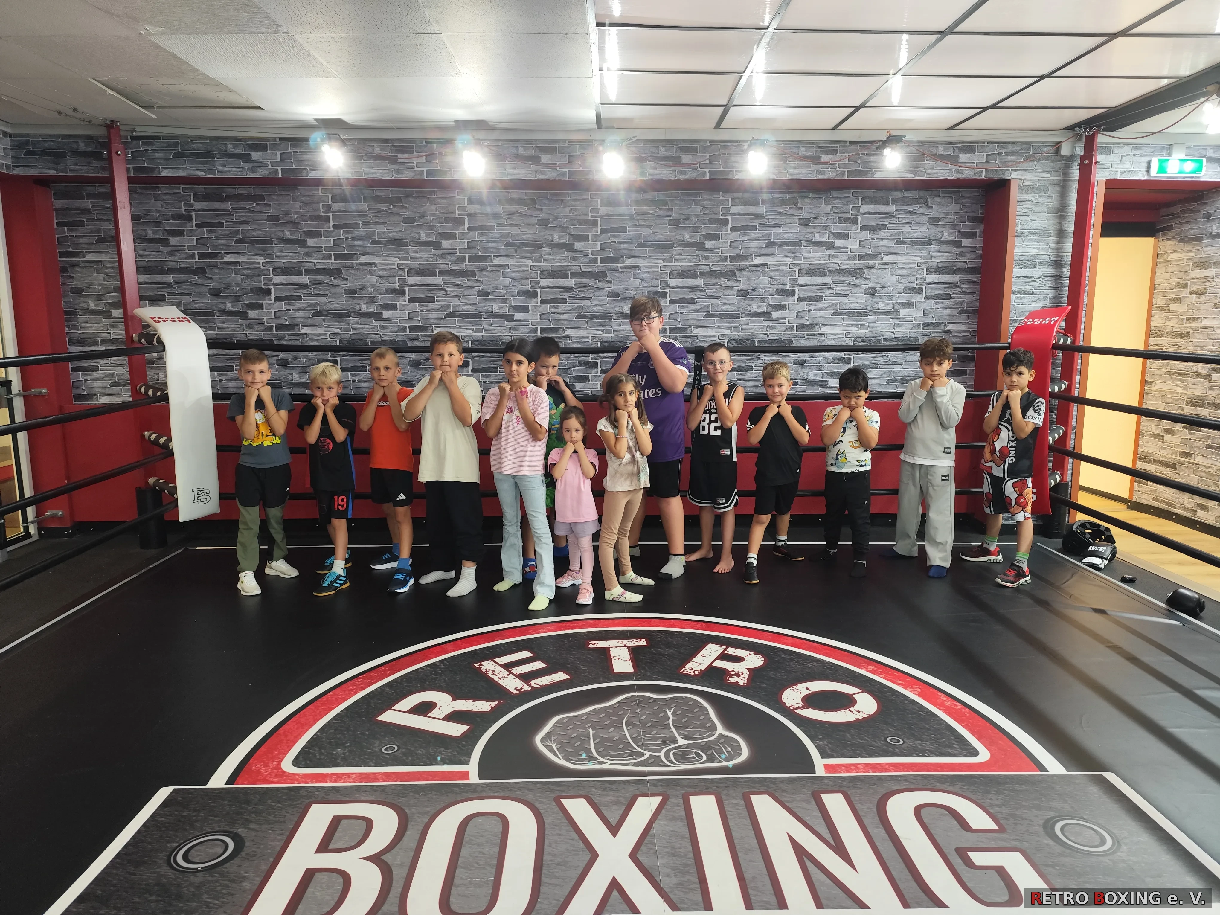 Kinderboxen bei RETRO BOXING e. V. in Wissen