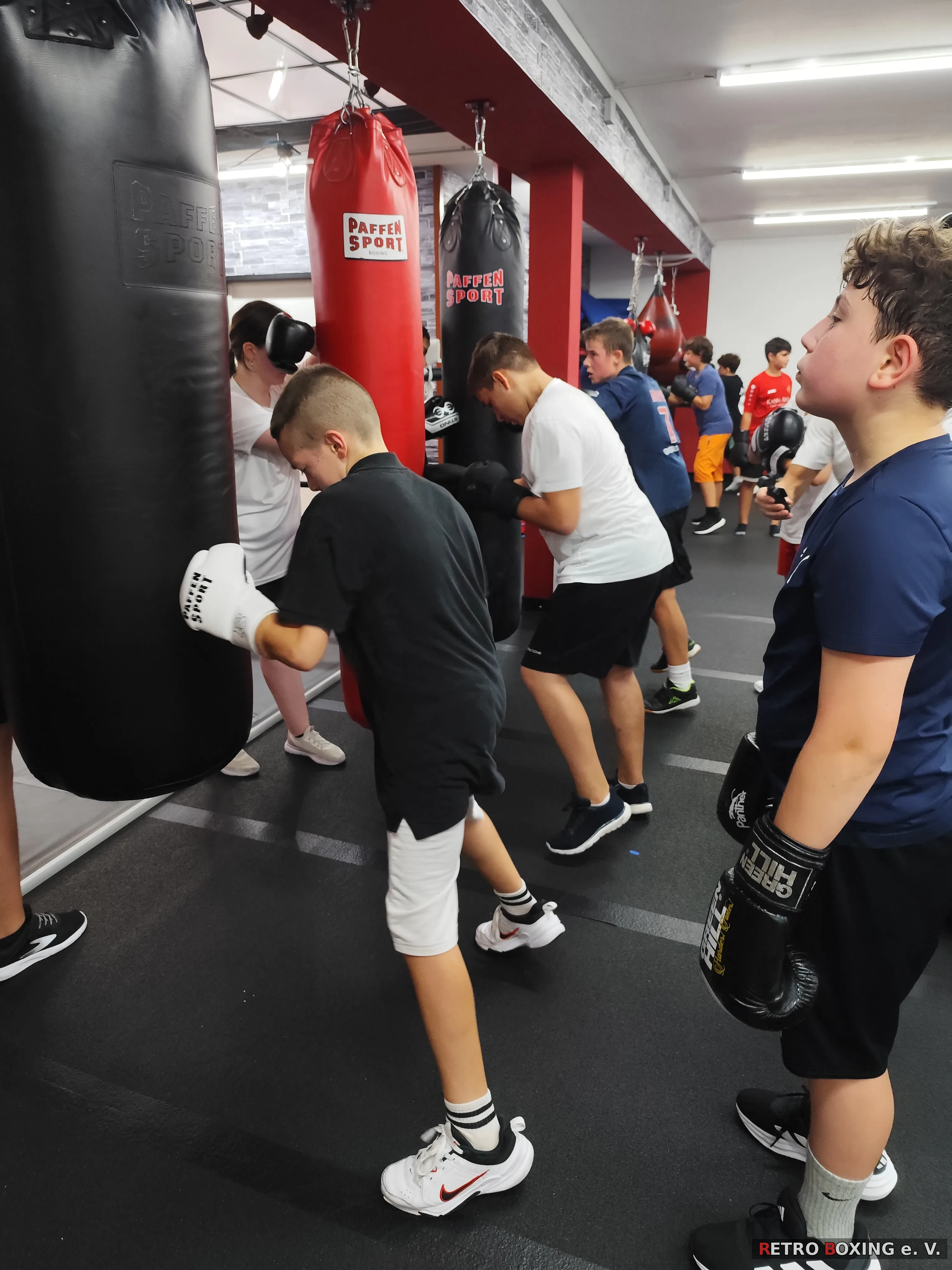 Jugendboxen bei RETRO BOXING e. V. in Wissen