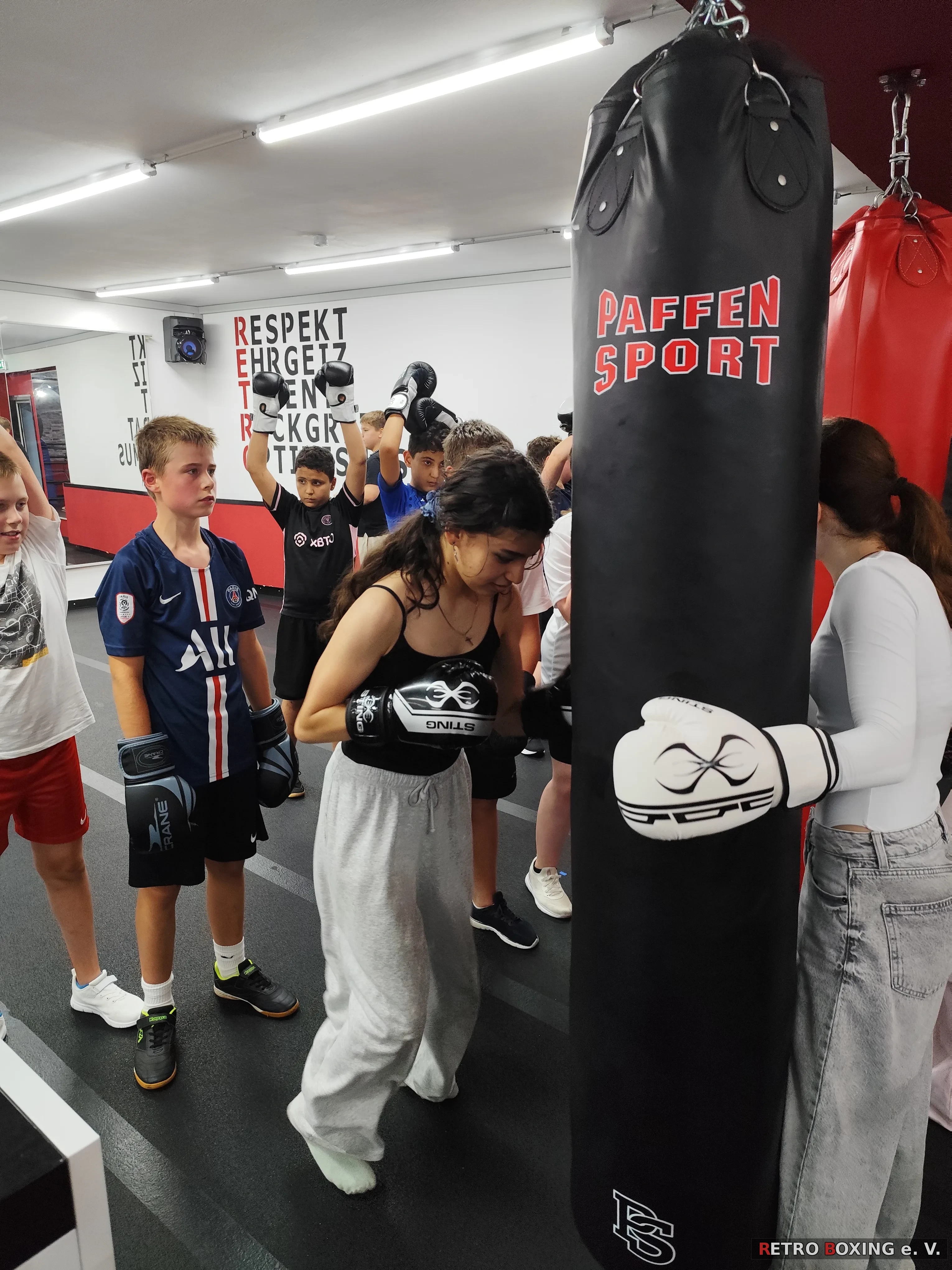 Jugendboxen bei RETRO BOXING e. V. in Wissen