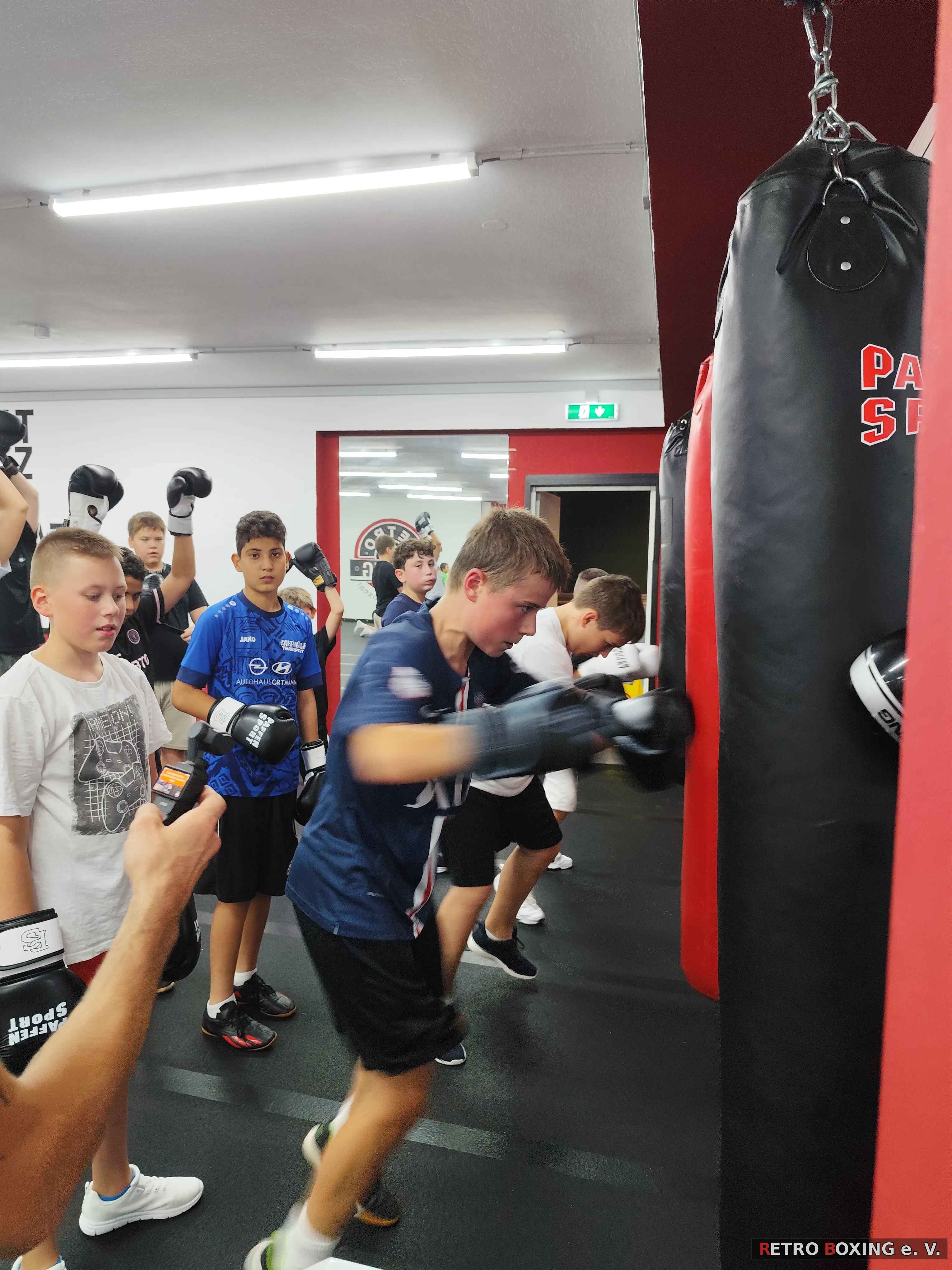 Jugendboxen bei RETRO BOXING e. V. in Wissen