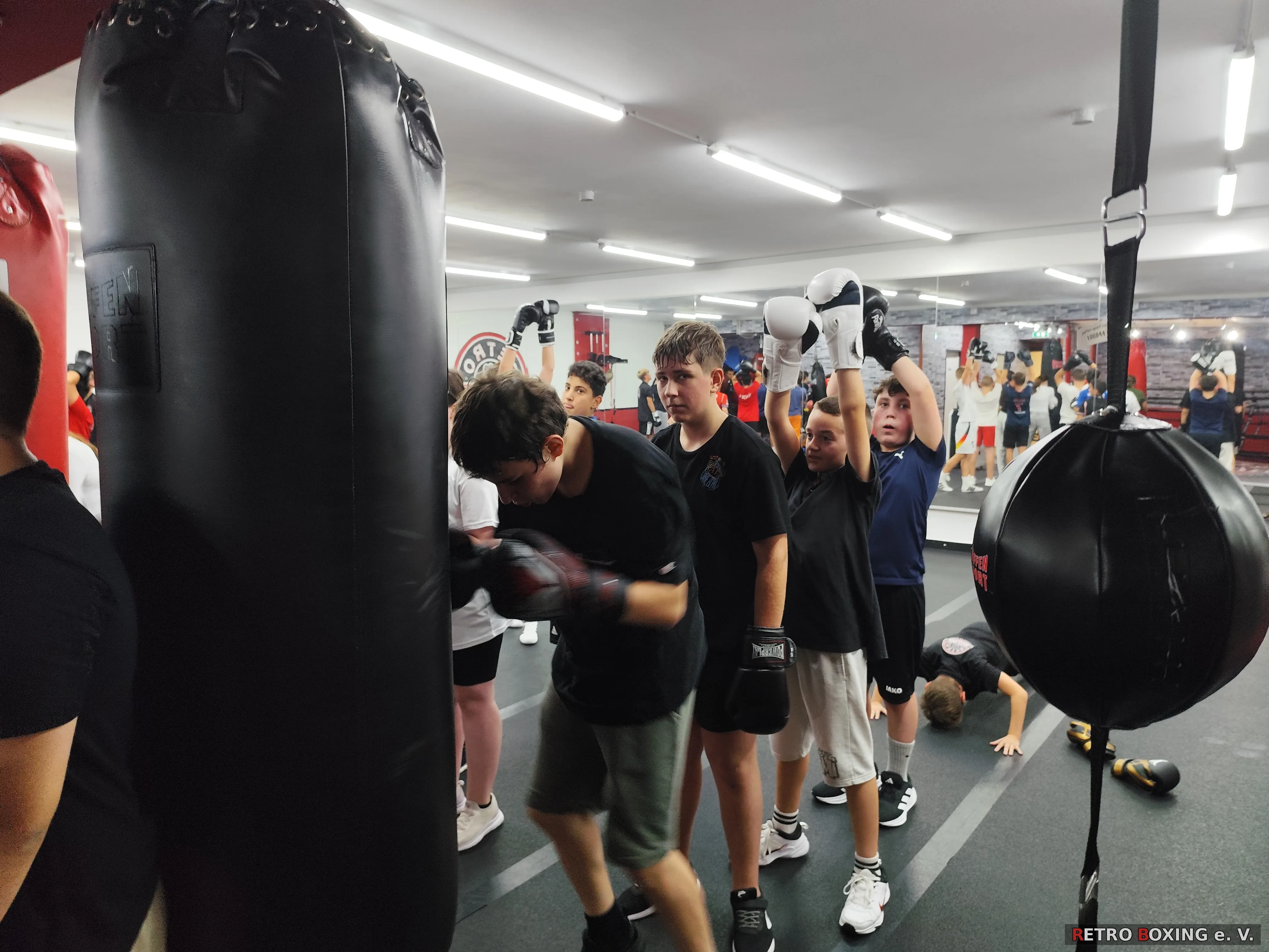 Jugendboxen bei RETRO BOXING e. V. in Wissen