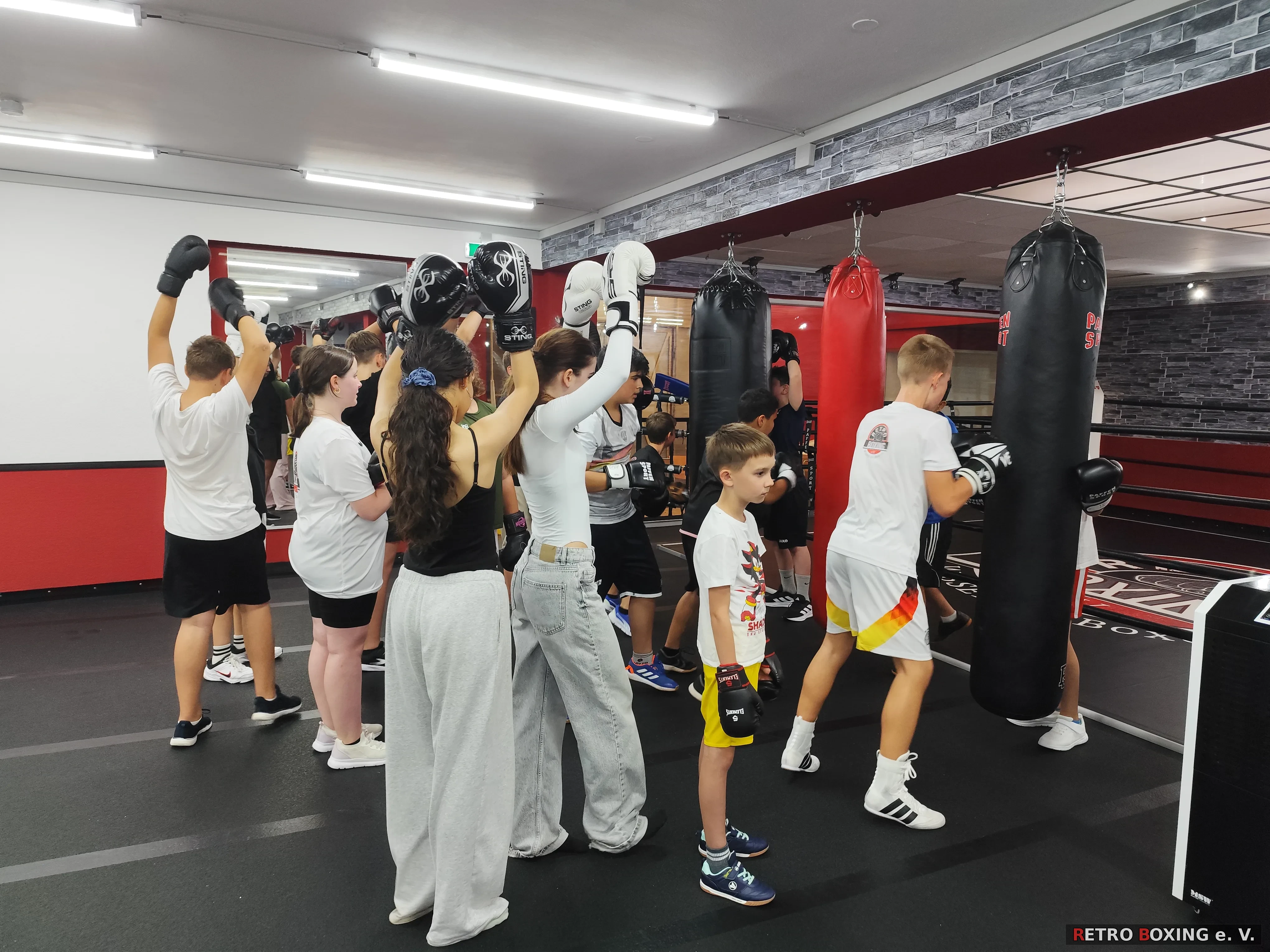 Jugendboxen bei RETRO BOXING e. V. in Wissen