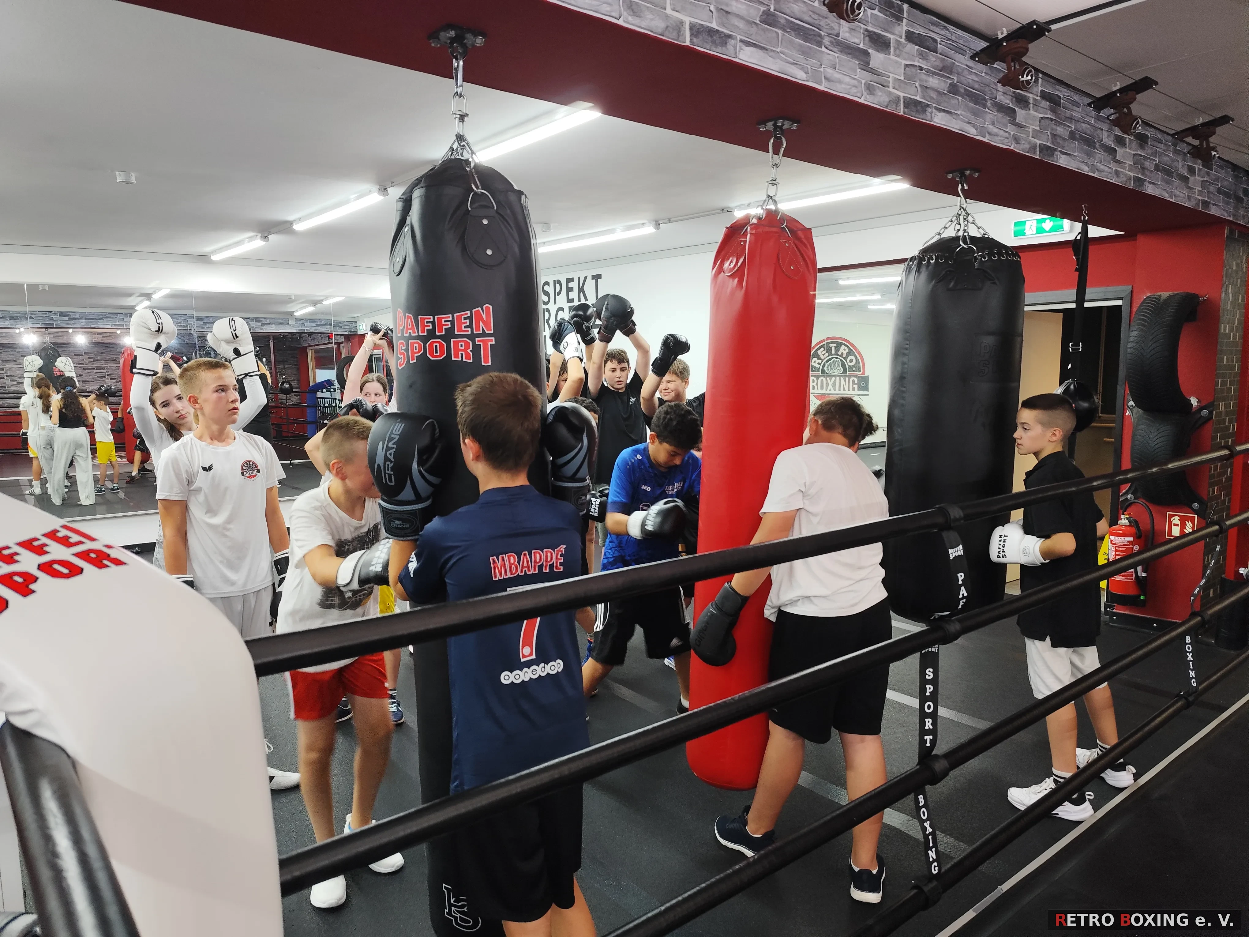 Jugendboxen bei RETRO BOXING e. V. in Wissen