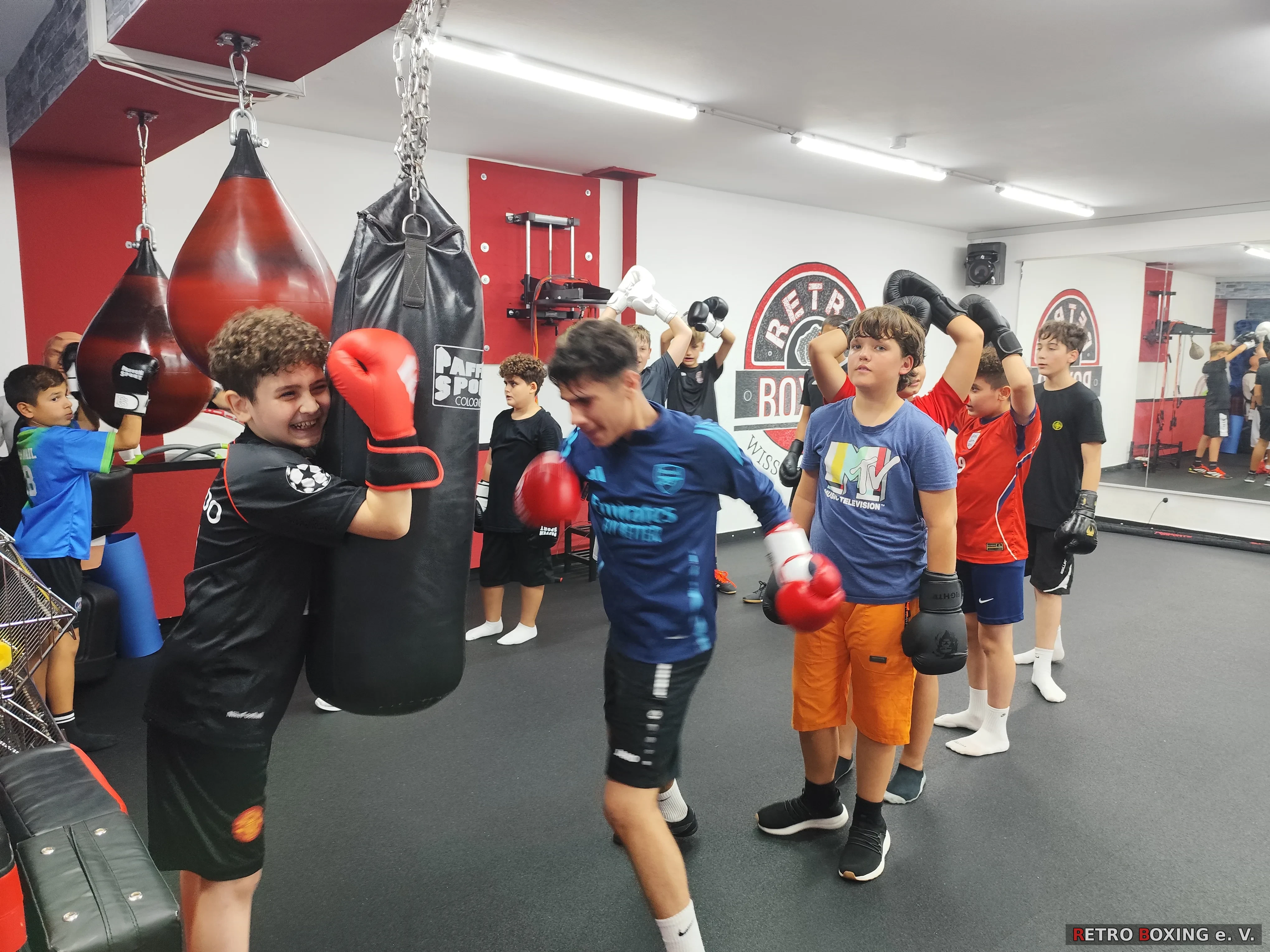 Jugendboxen bei RETRO BOXING e. V. in Wissen