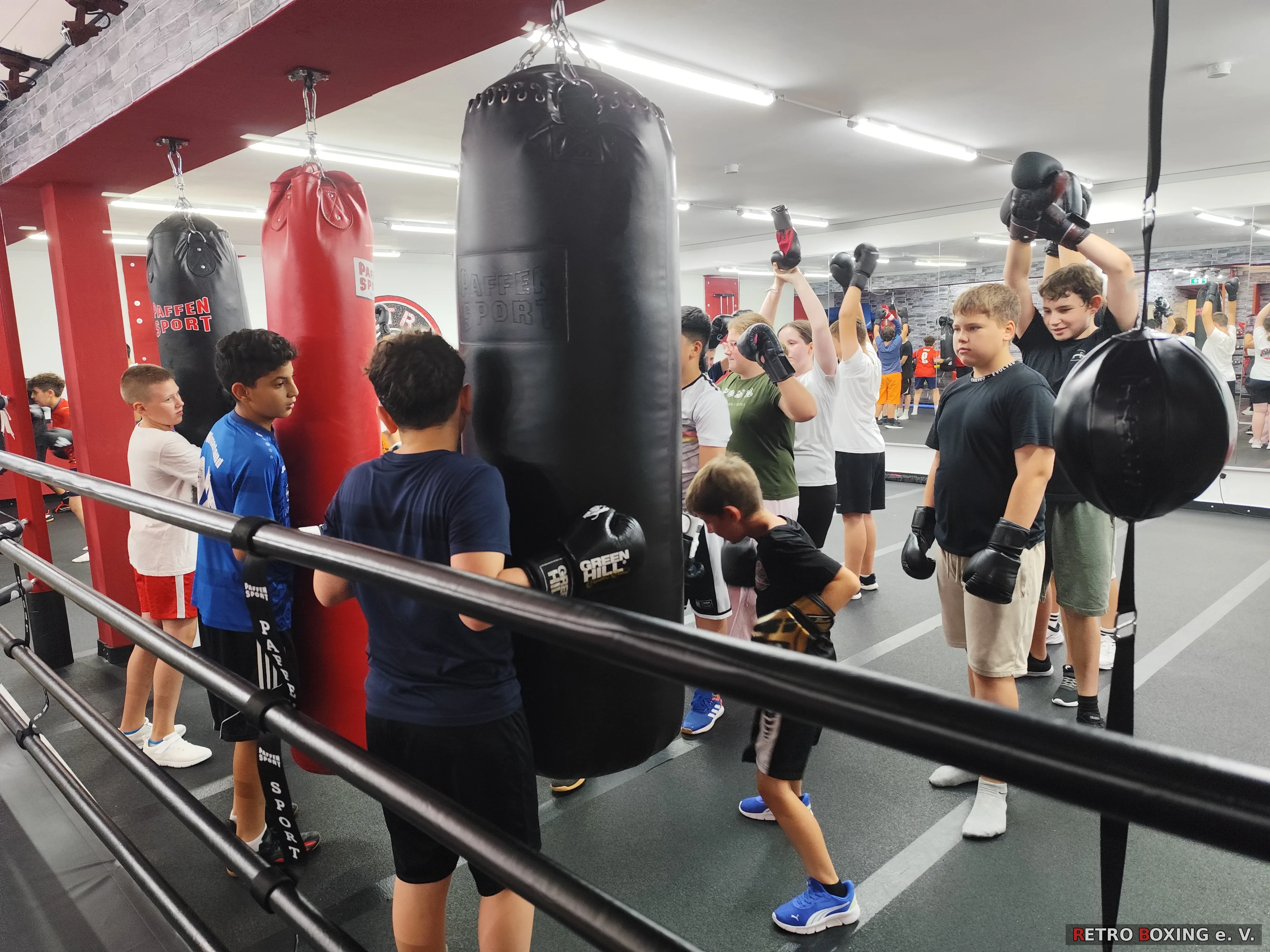 Jugendboxen bei RETRO BOXING e. V. in Wissen
