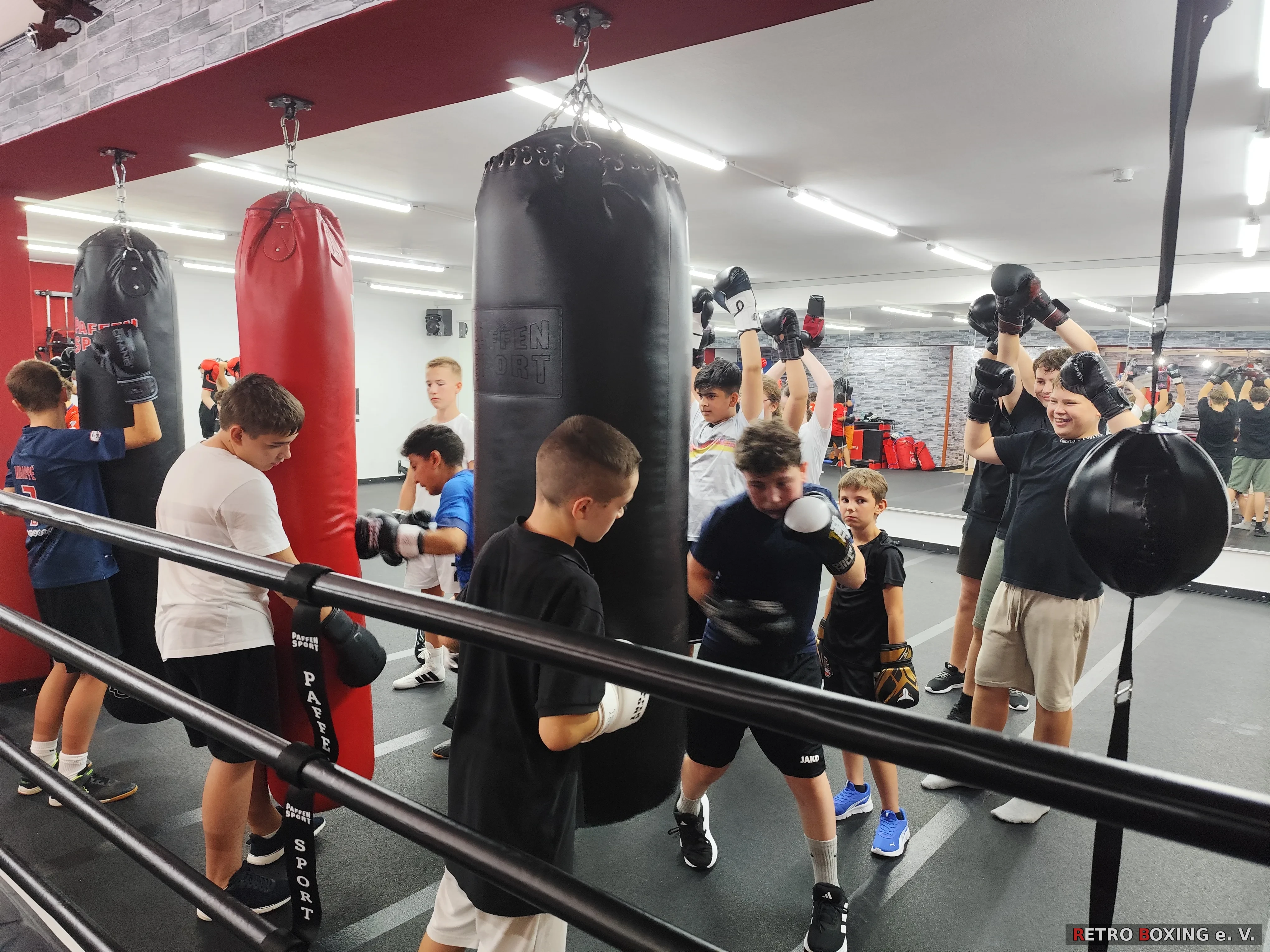 Jugendboxen bei RETRO BOXING e. V. in Wissen