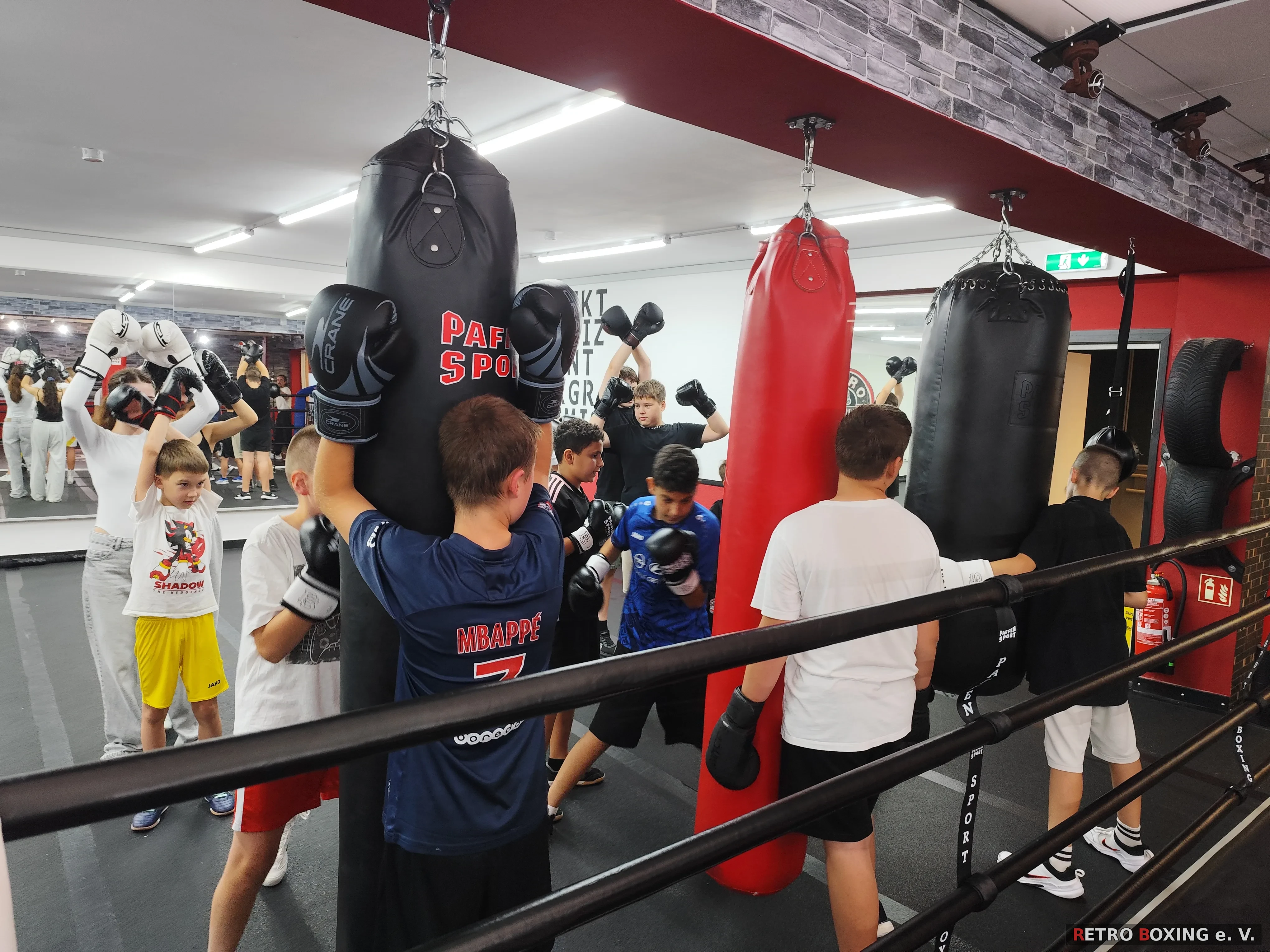 Jugendboxen bei RETRO BOXING e. V. in Wissen