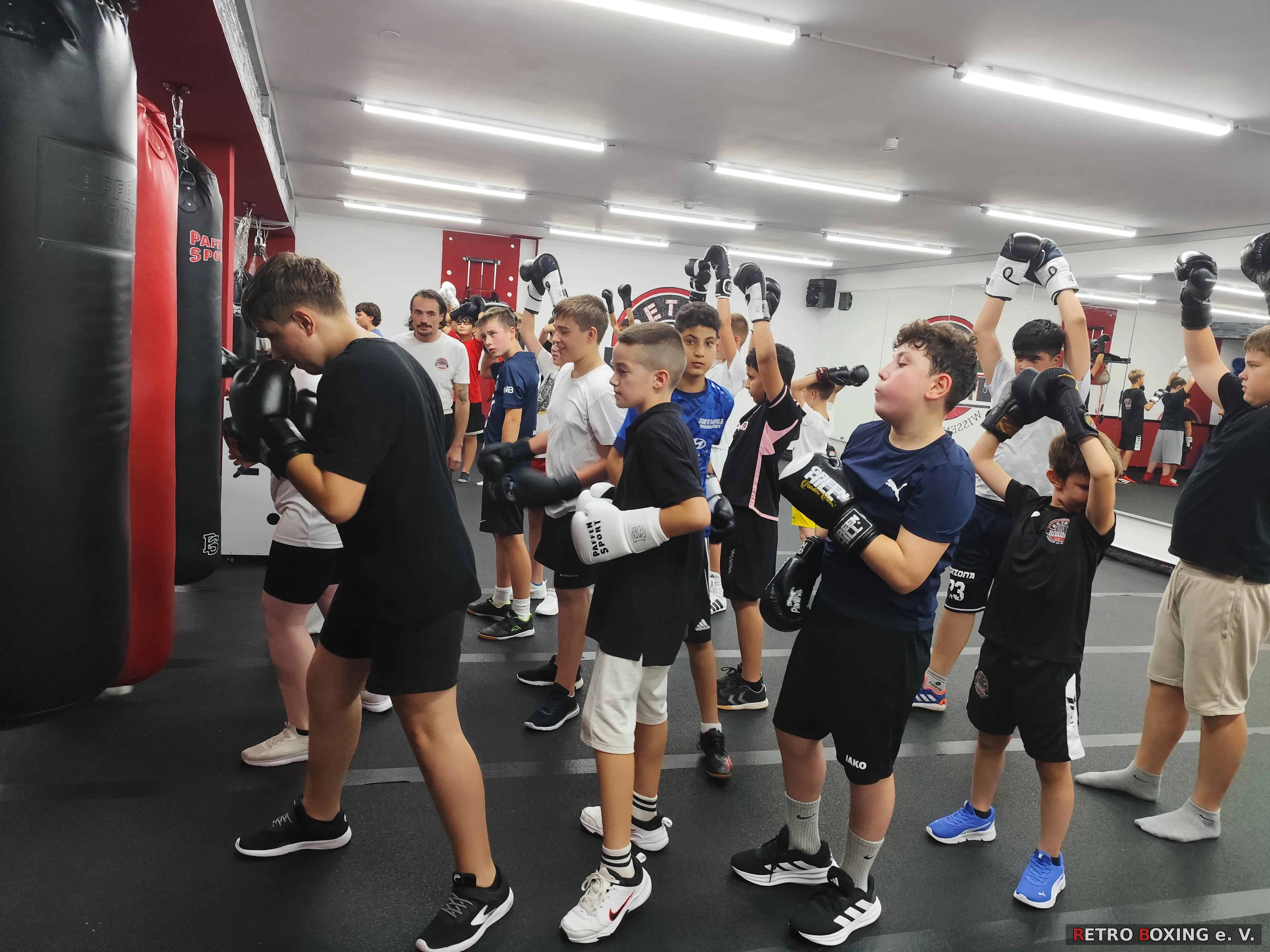 Jugendboxen bei RETRO BOXING e. V. in Wissen