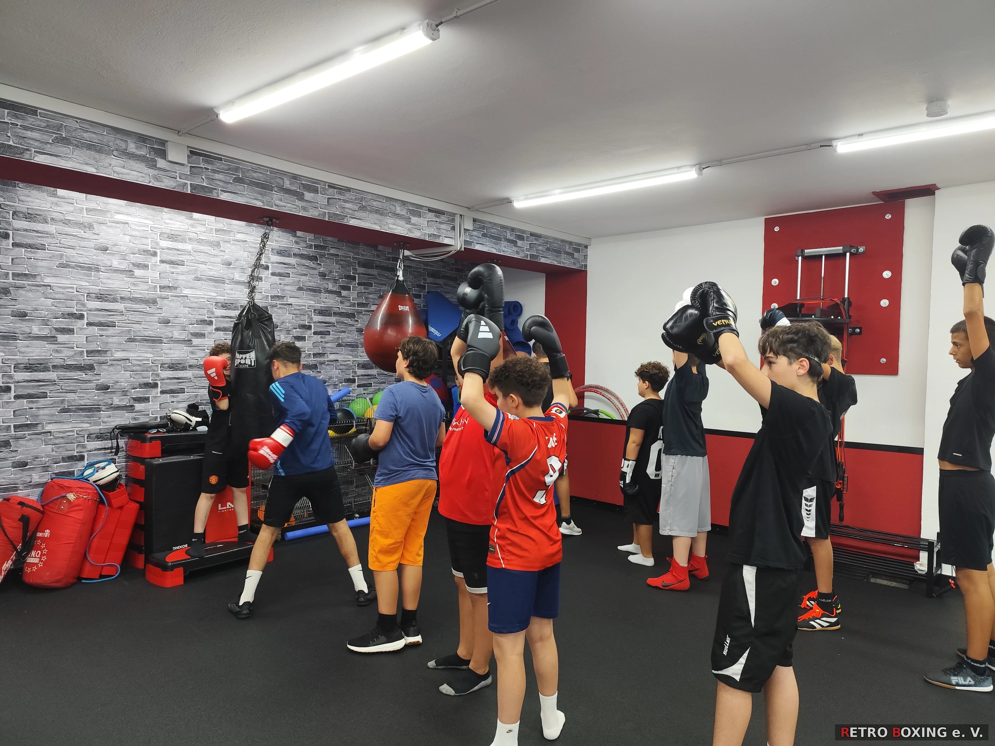 Jugendboxen bei RETRO BOXING e. V. in Wissen