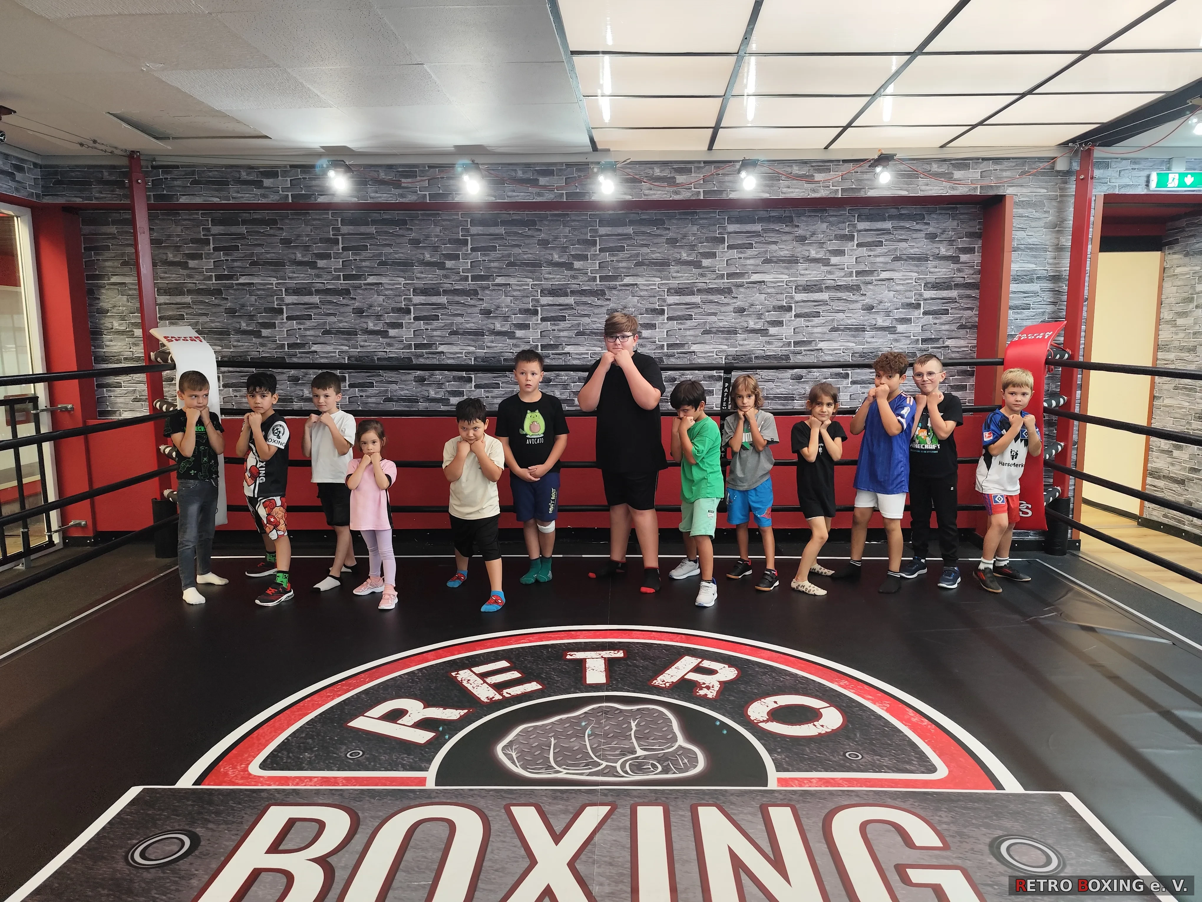 Kinderboxen bei RETRO BOXING e. V. in Wissen